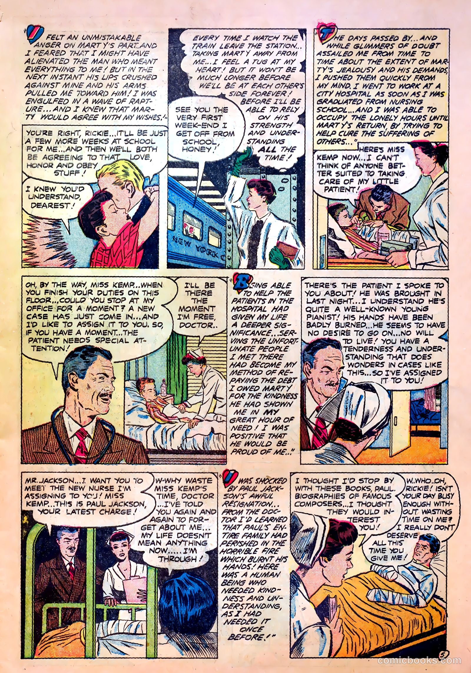 Romantic Love #4 (1951) — page 7 of 36