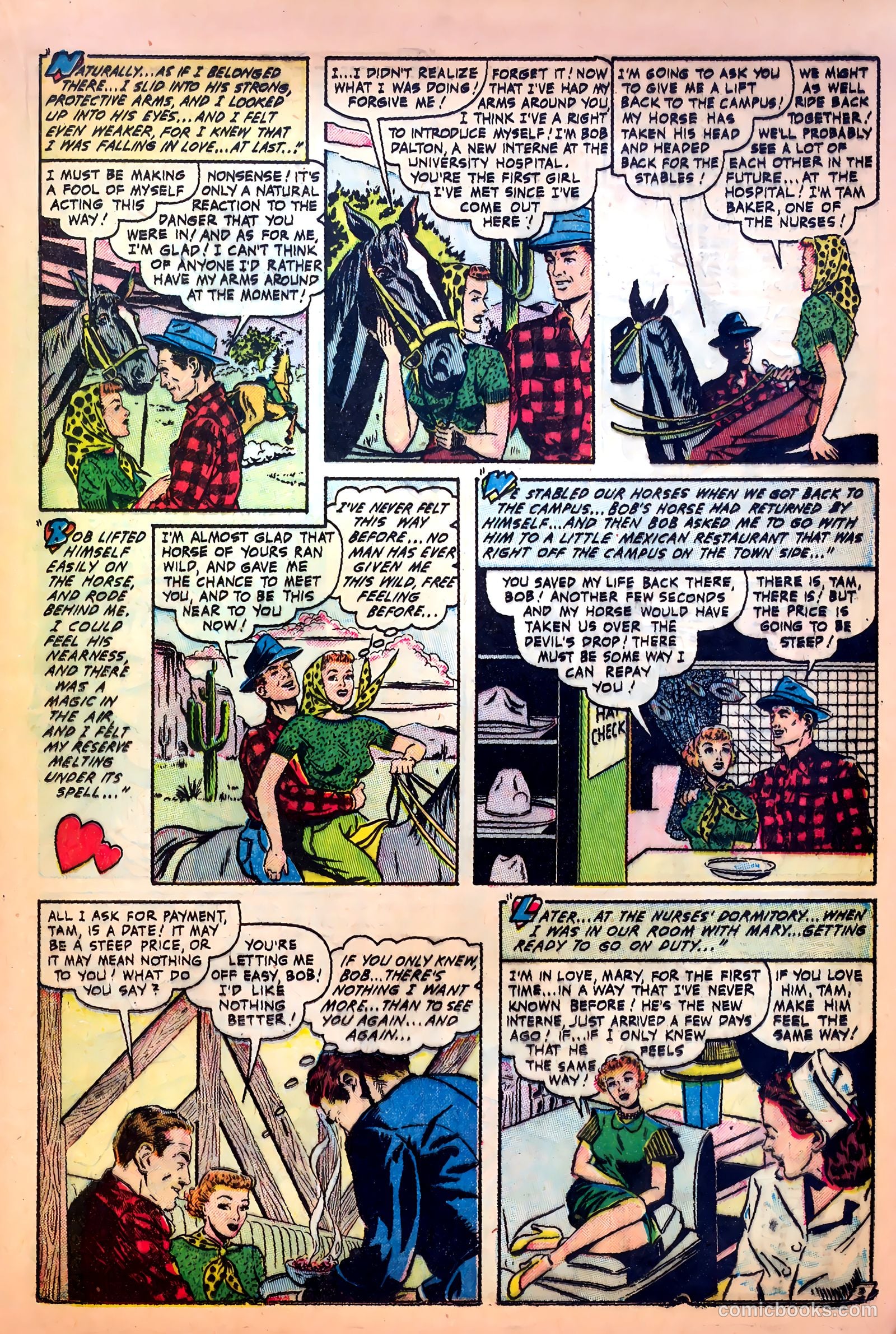 Romantic Love #4 (1951) — page 21 of 36