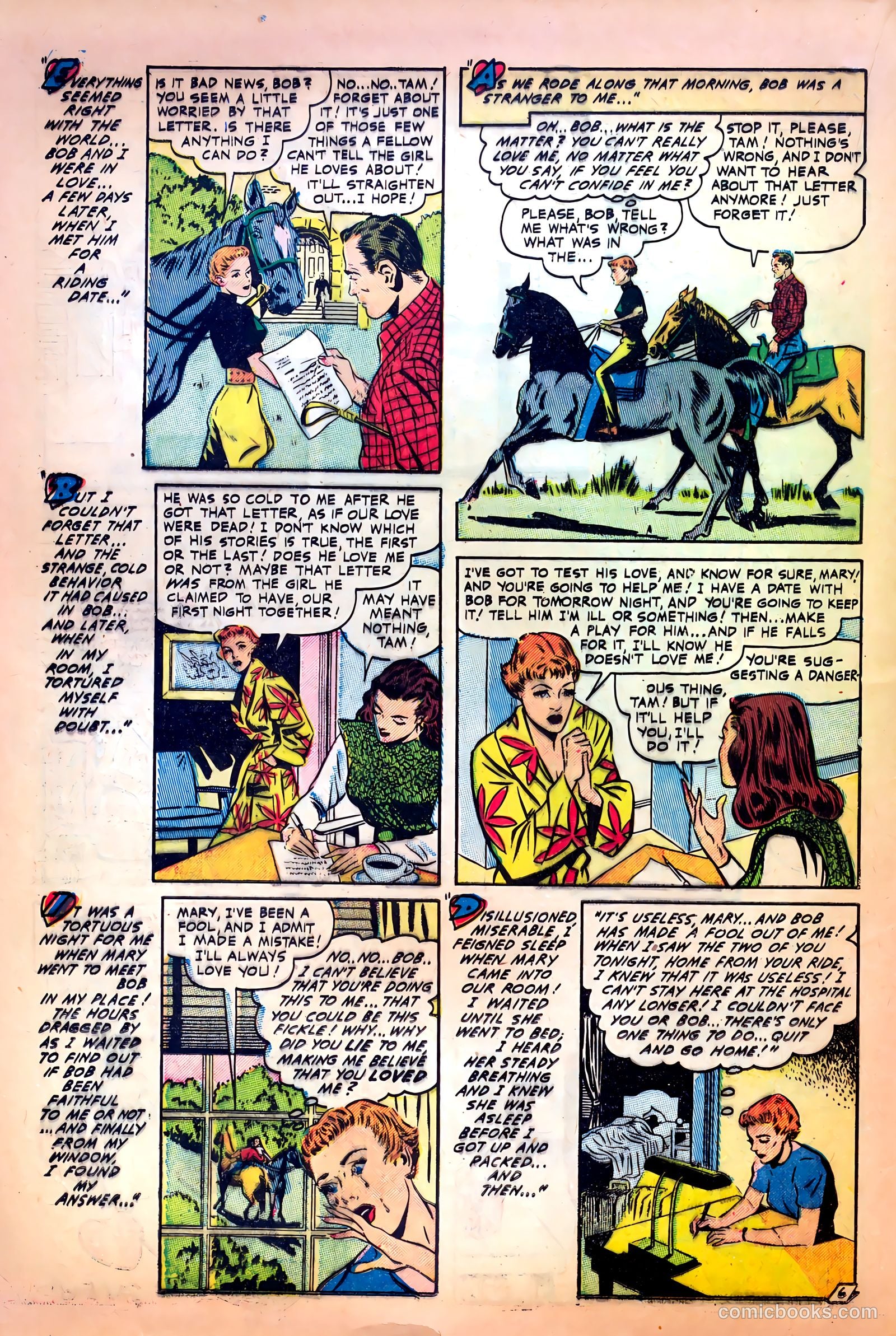 Romantic Love #4 (1951) — page 24 of 36