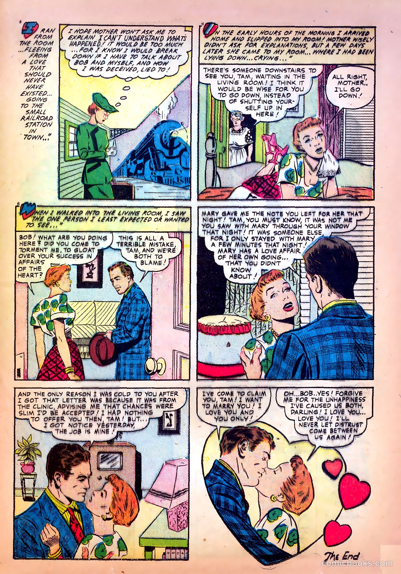 Romantic Love #4 (1951) — page 25 of 36