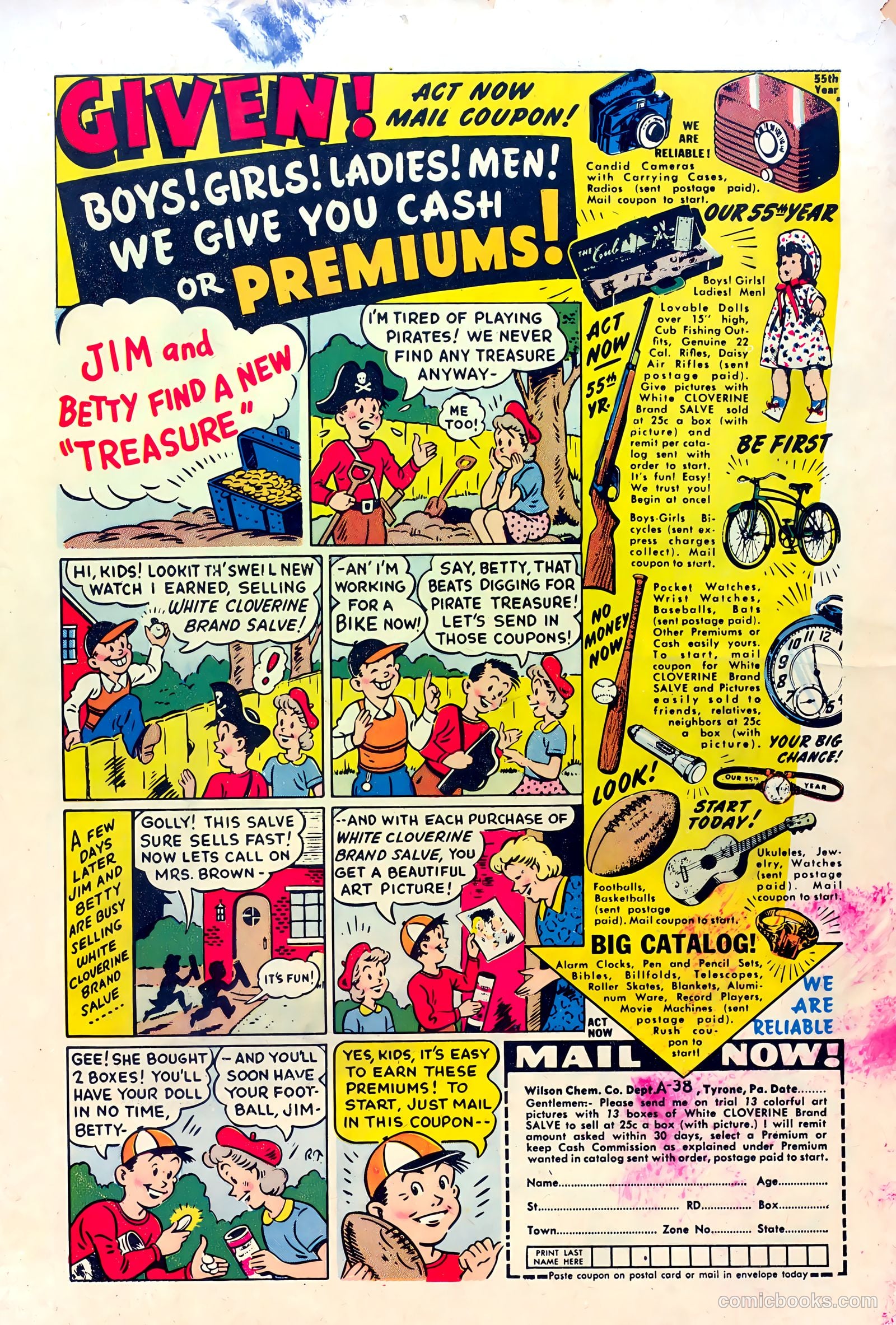 Romantic Love #4 (1951) — page 36 of 36