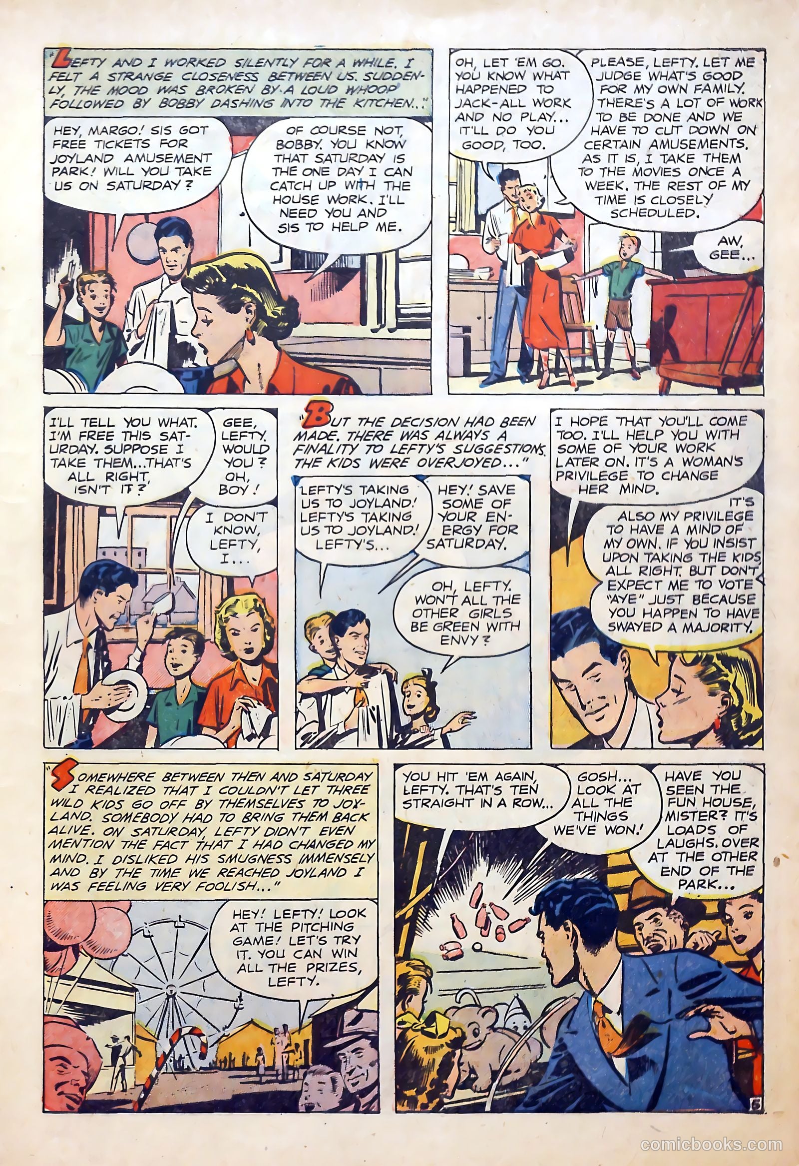 Romantic Love #5 (1951) — page 7 of 36