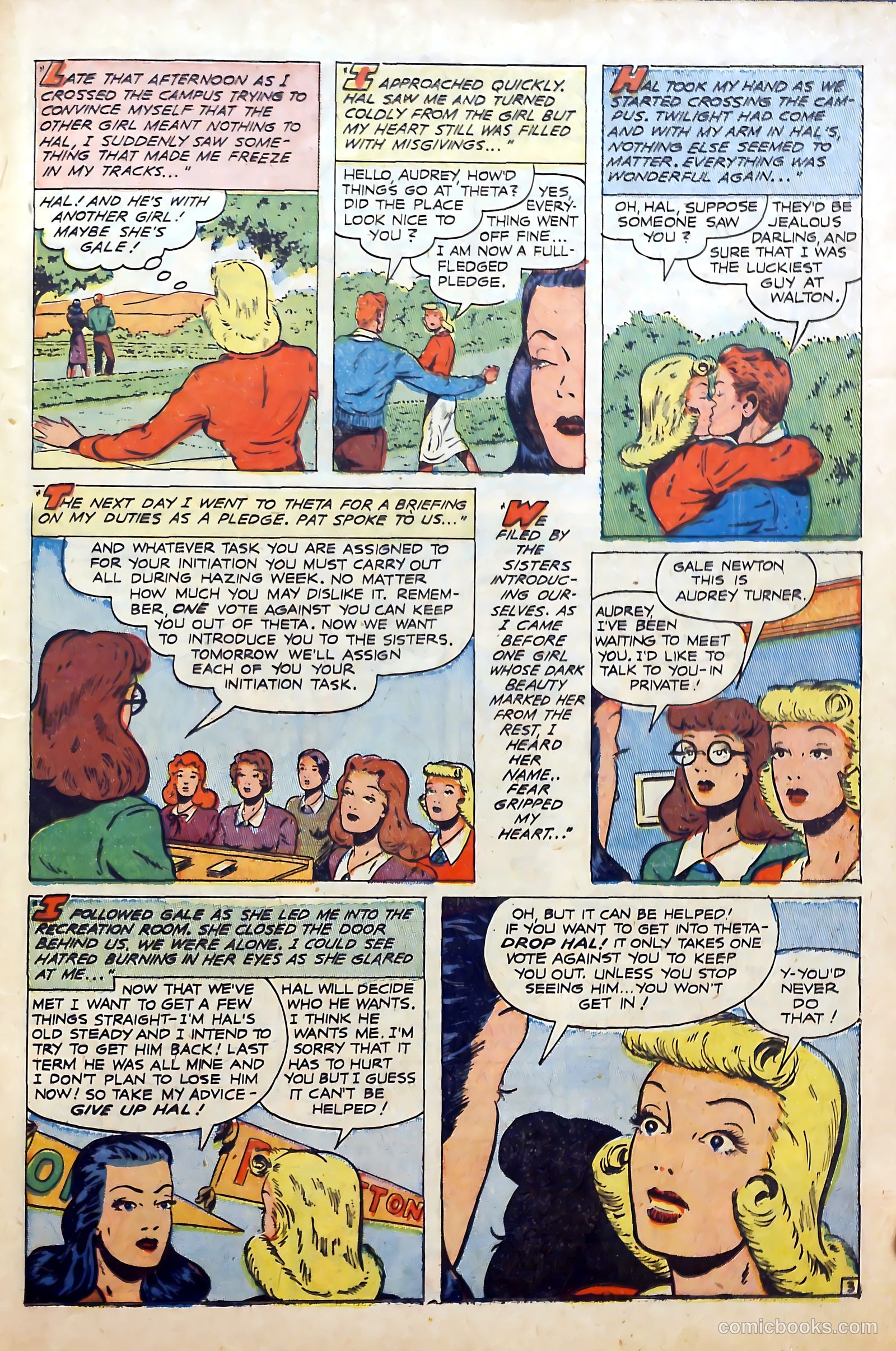 Romantic Love #5 (1951) — page 21 of 36