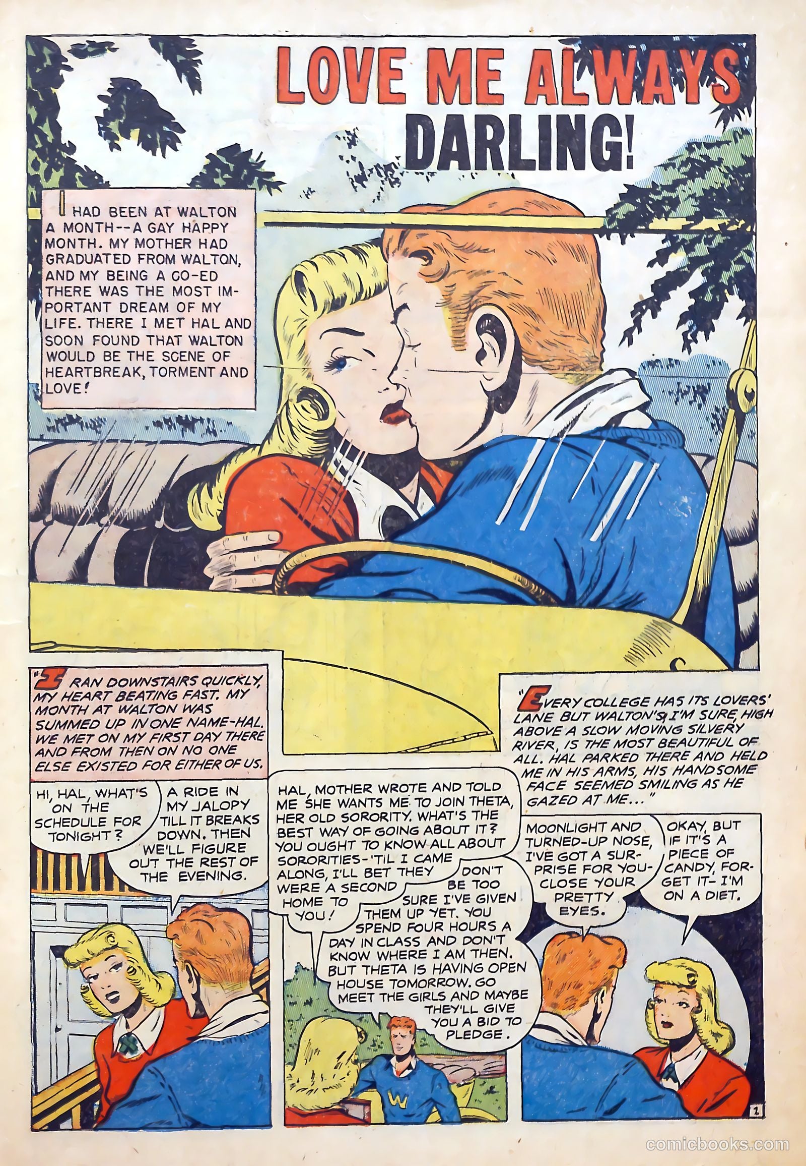 Romantic Love #5 (1951) — page 19 of 36