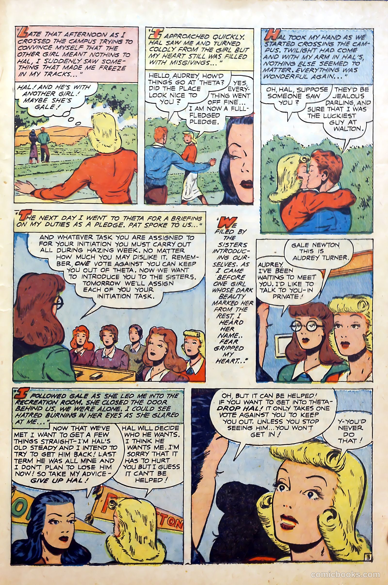 Romantic Love #5 (1951) — page 21 of 36