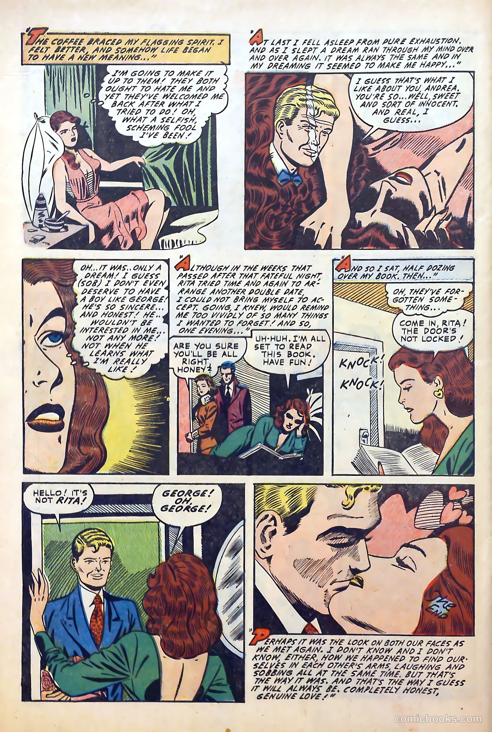 Romantic Love #5 (1951) — page 34 of 36