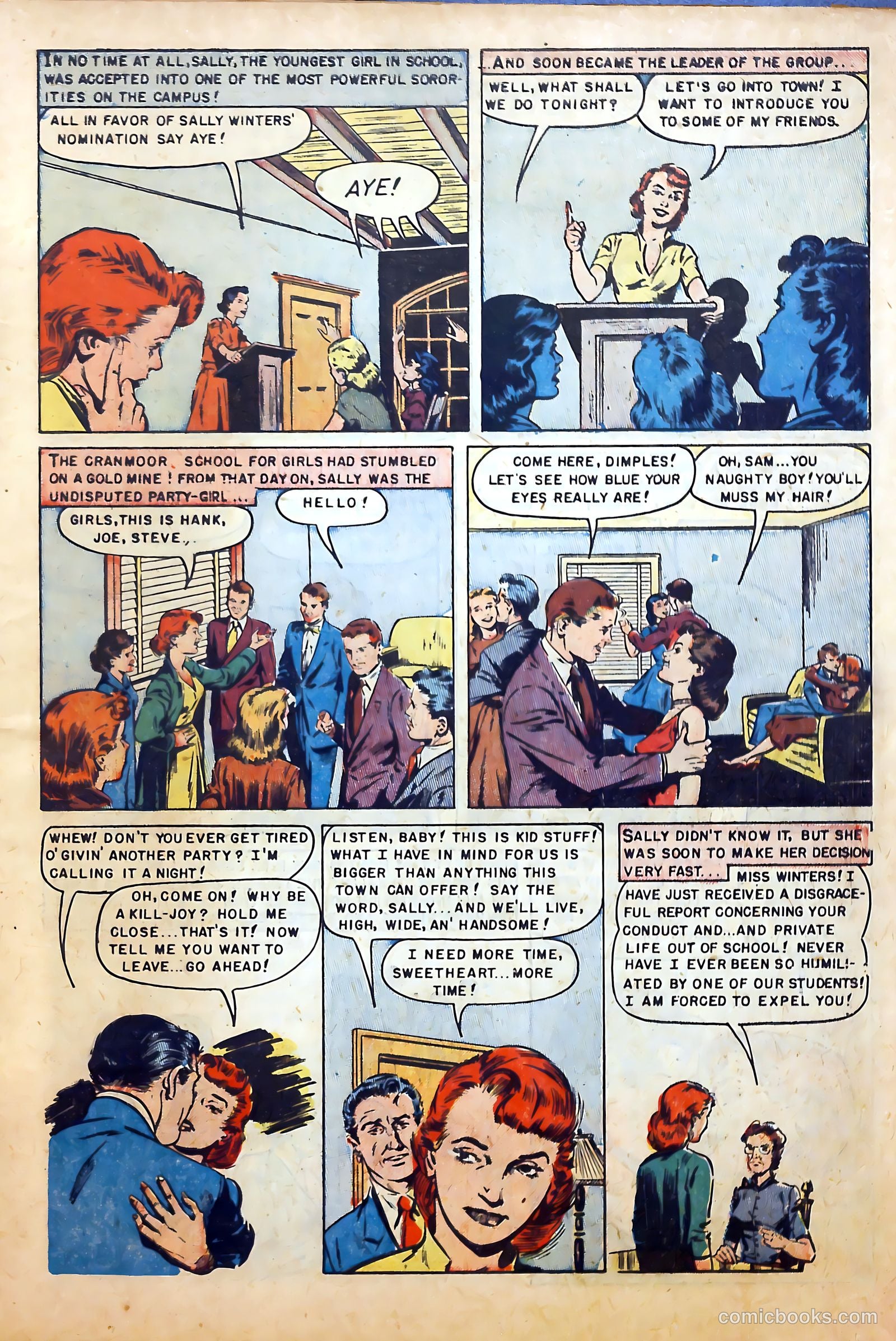Romantic Love #6 (1951) — page 7 of 36