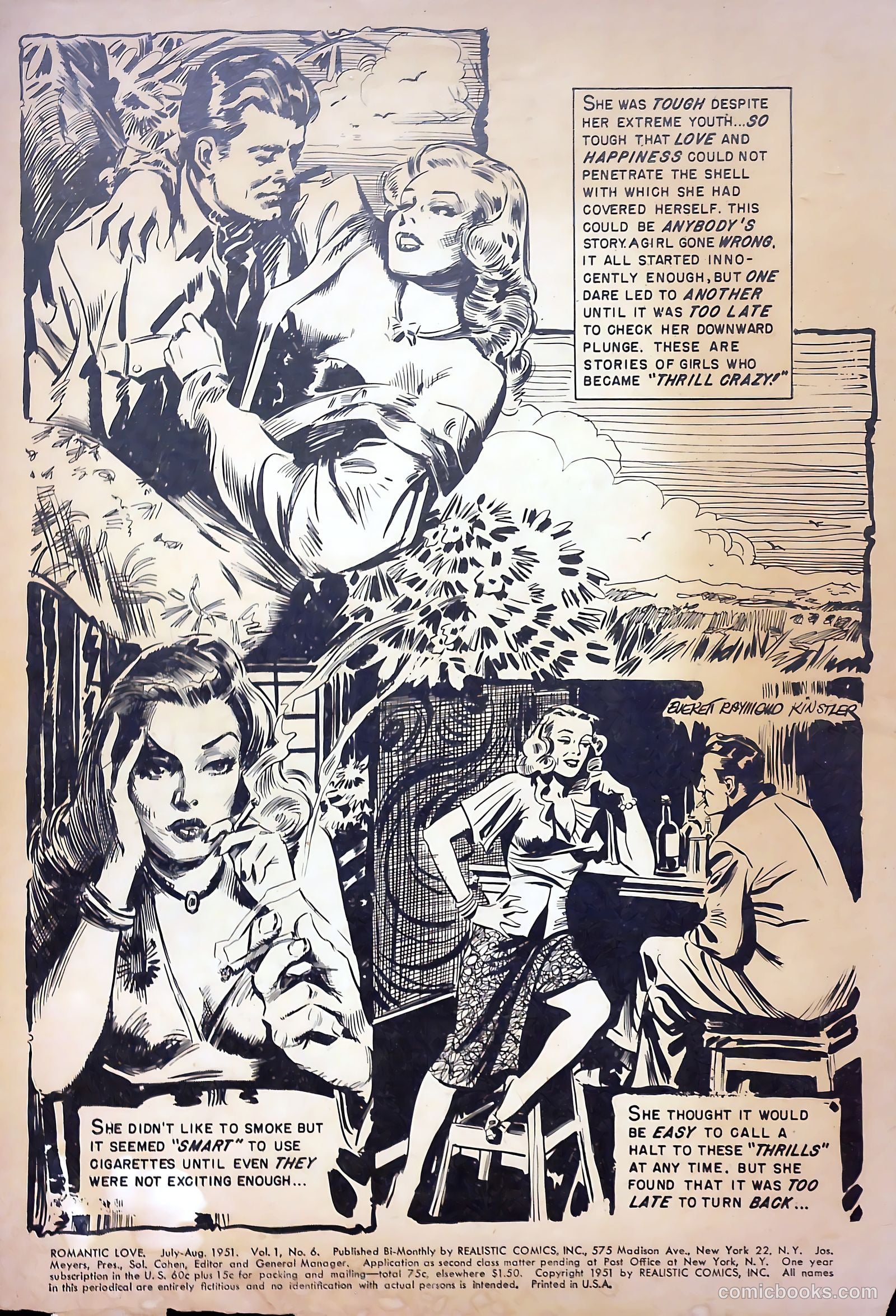 Romantic Love #6 (1951) — page 2 of 37