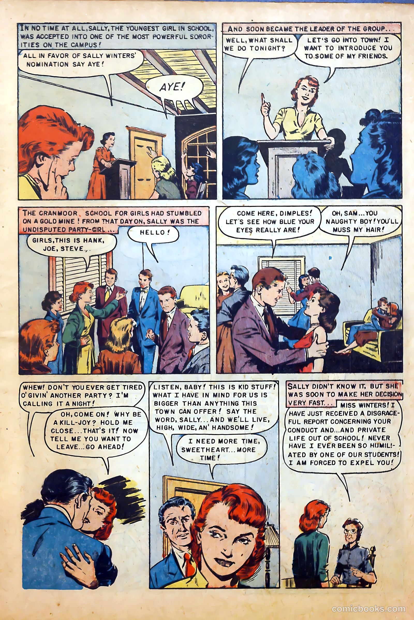 Romantic Love #6 (1951) — page 7 of 37