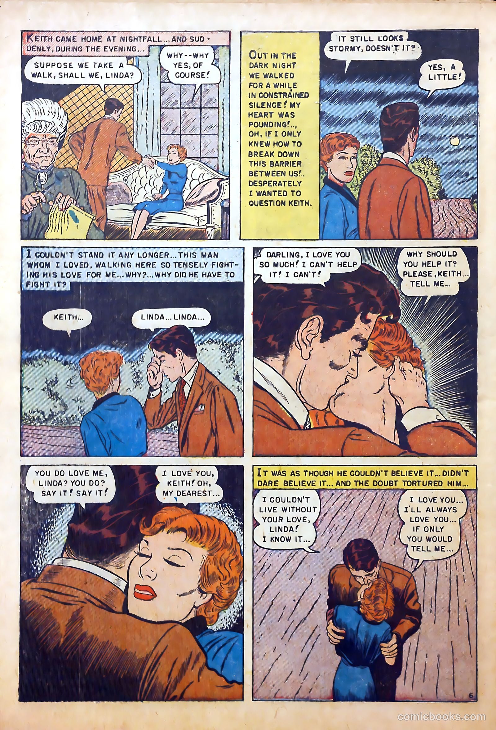 Romantic Love #6 (1951) — page 30 of 37