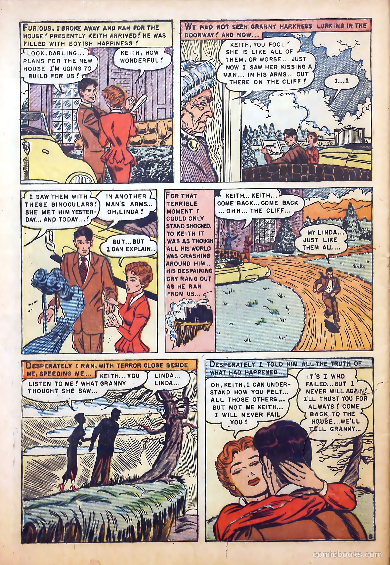 Romantic Love #6 (1951) — page 32 of 37