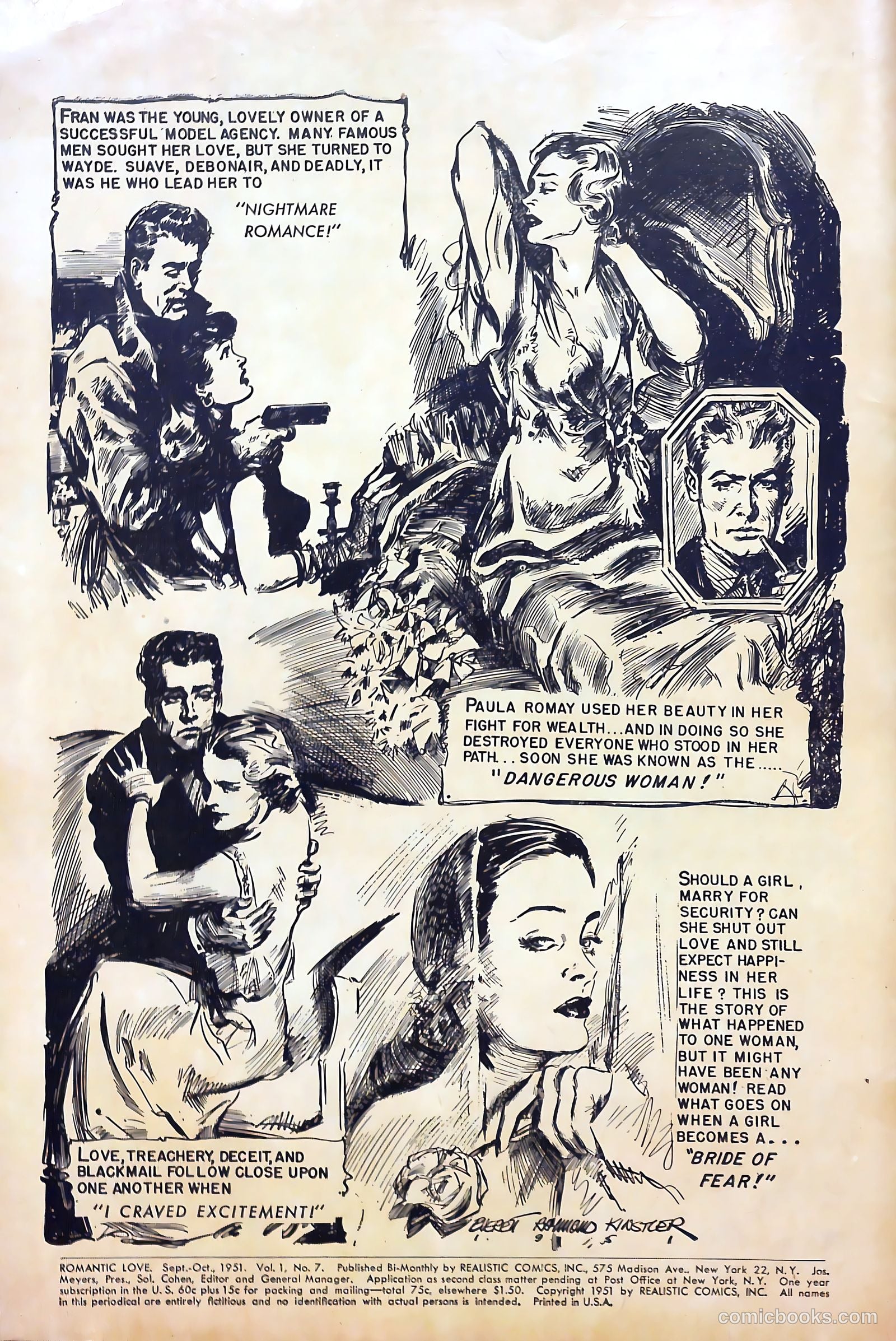 Romantic Love #7 (1951) — page 2 of 37