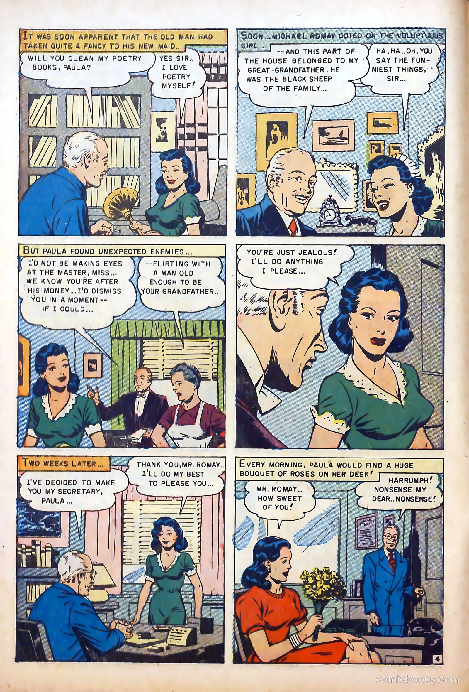 Romantic Love #7 (1951) — page 6 of 37