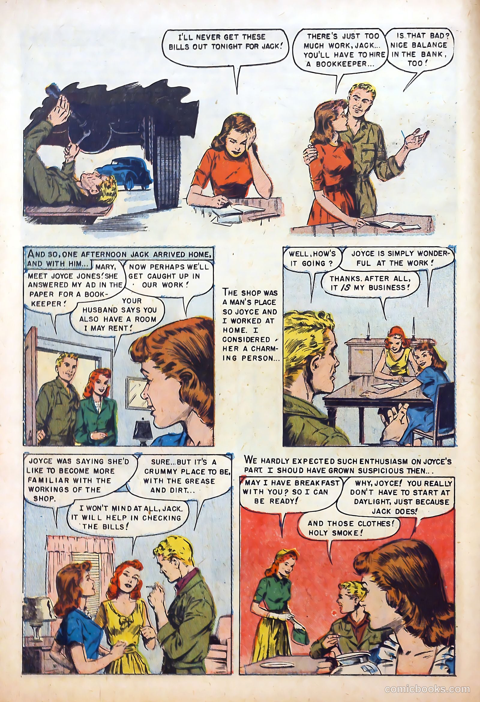 Romantic Love #7 (1951) — page 14 of 37