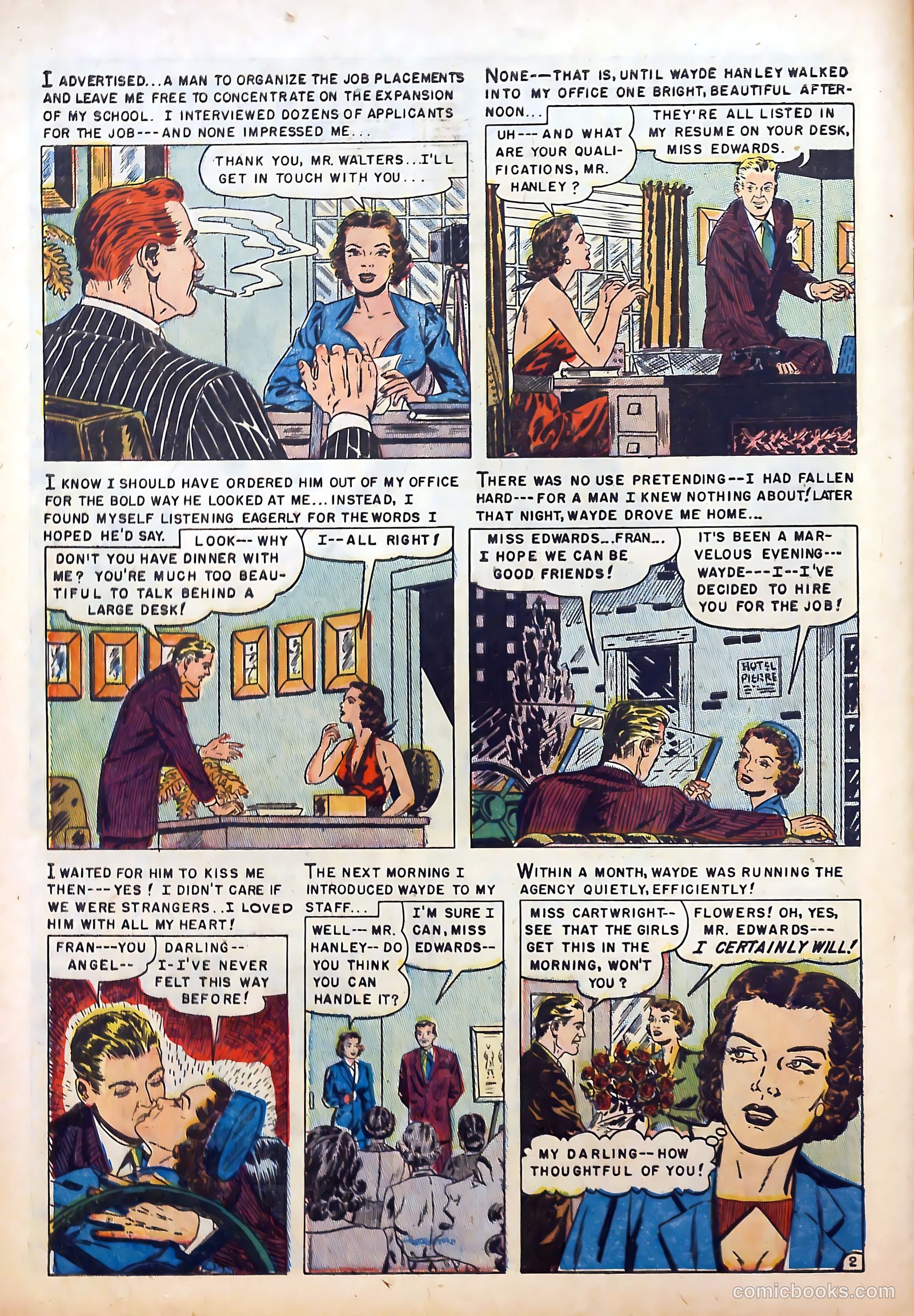 Romantic Love #7 (1951) — page 28 of 37