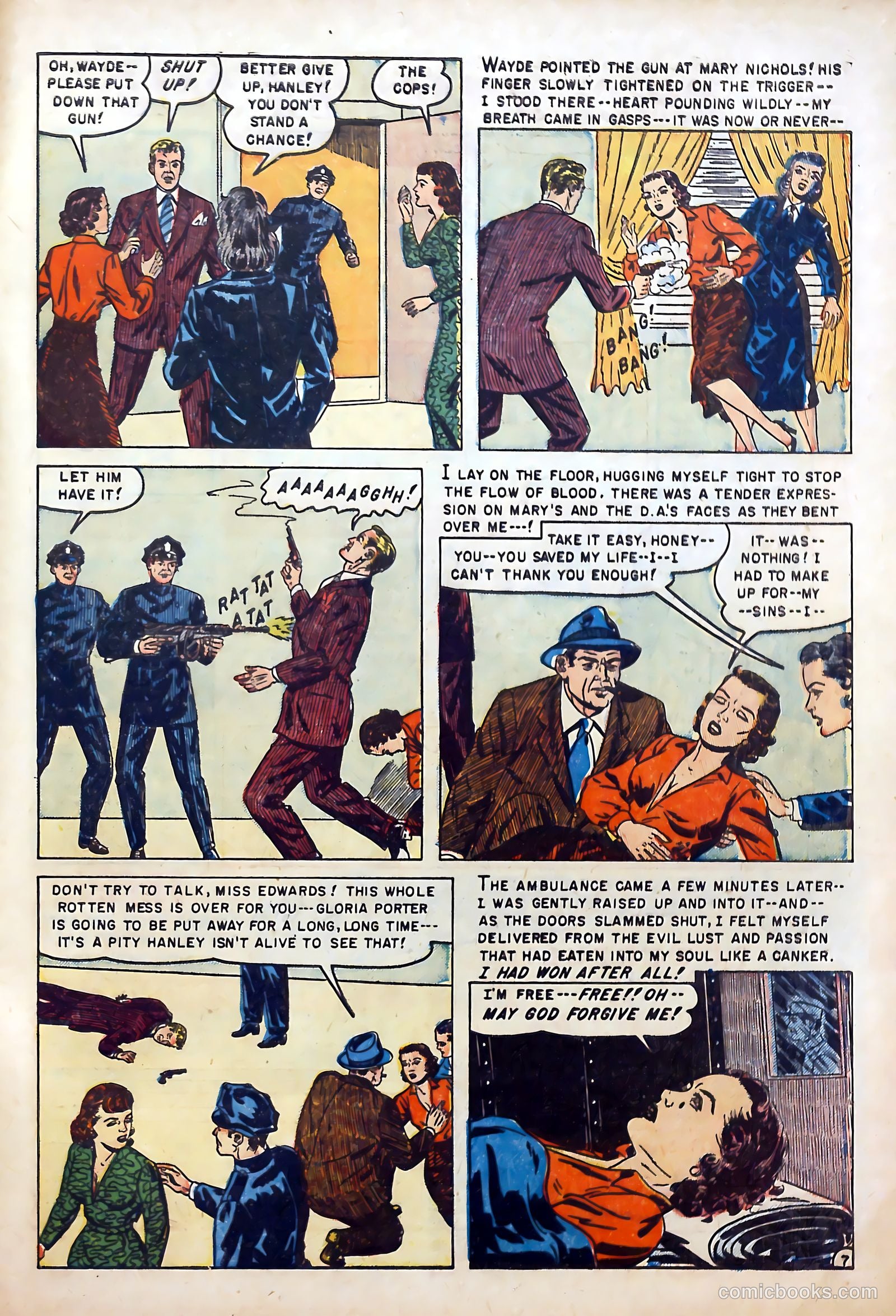 Romantic Love #7 (1951) — page 33 of 36
