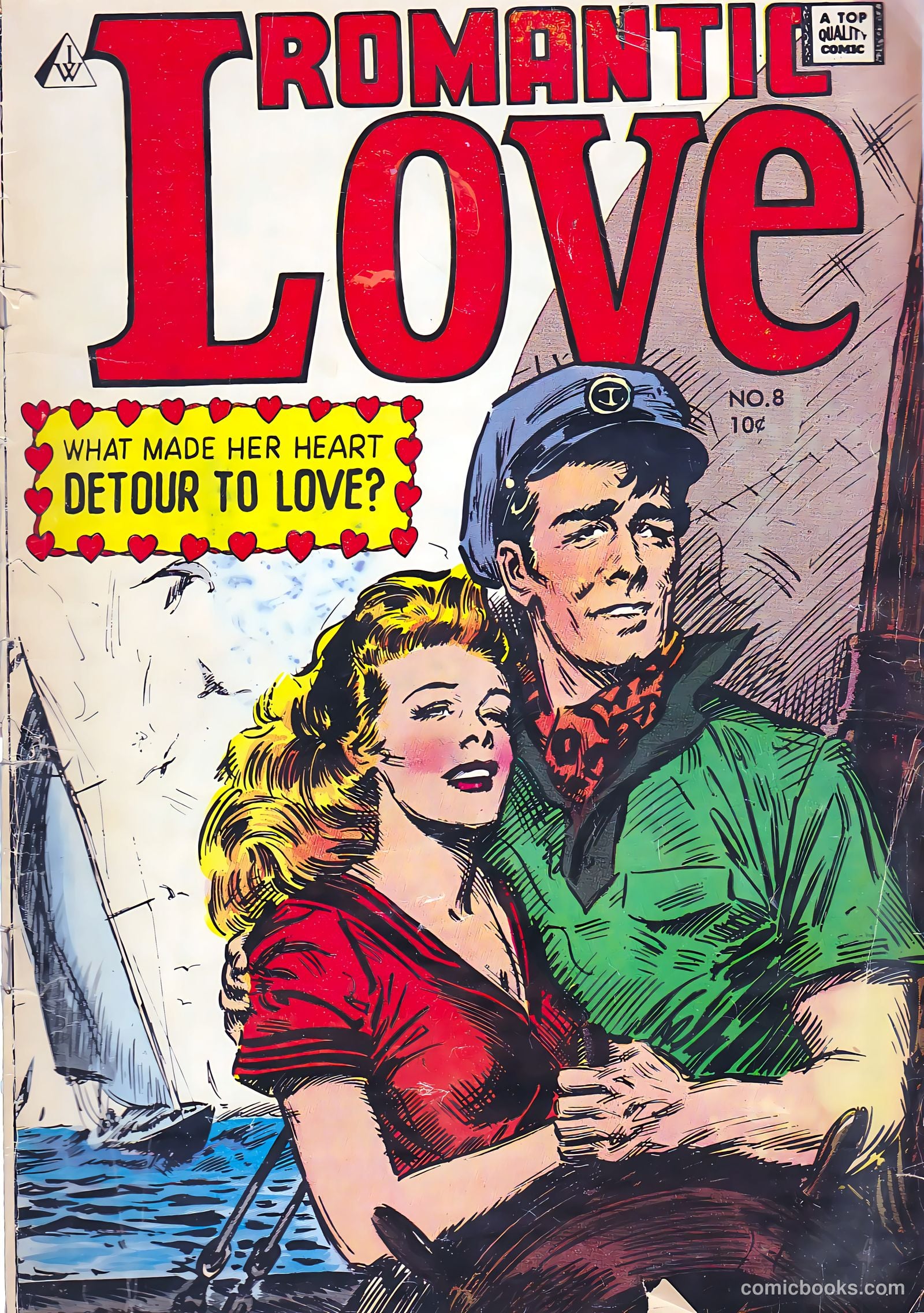 Romantic Love #8 (1958) — page 2 of 37