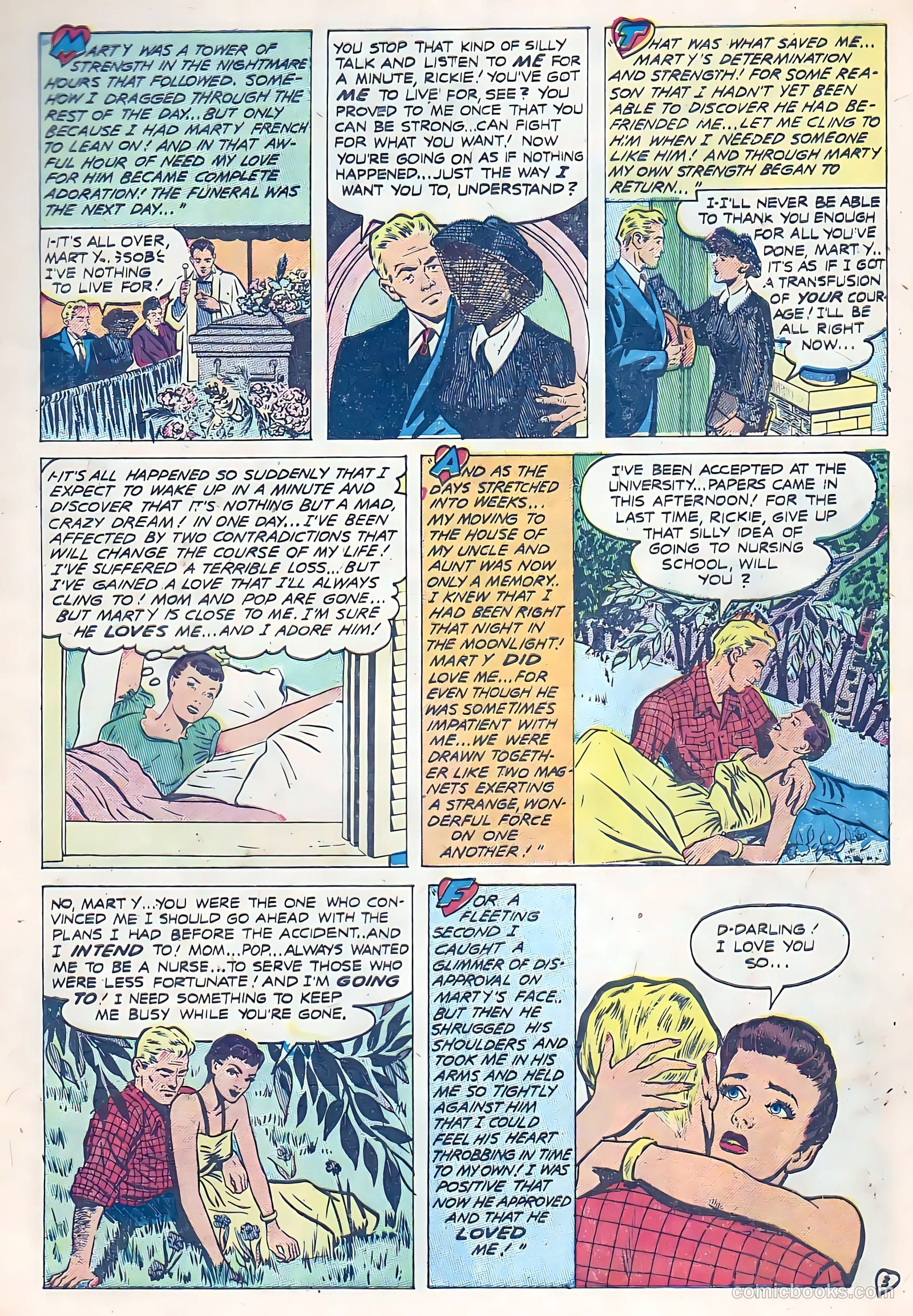 Romantic Love #8 (1958) — page 6 of 37