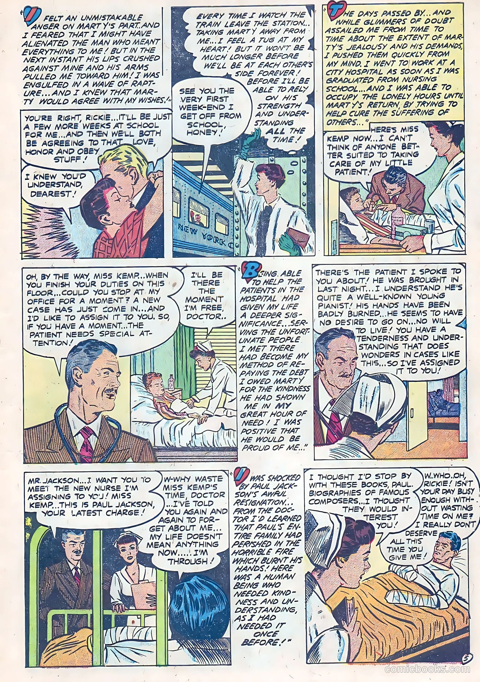 Romantic Love #8 (1958) — page 8 of 37