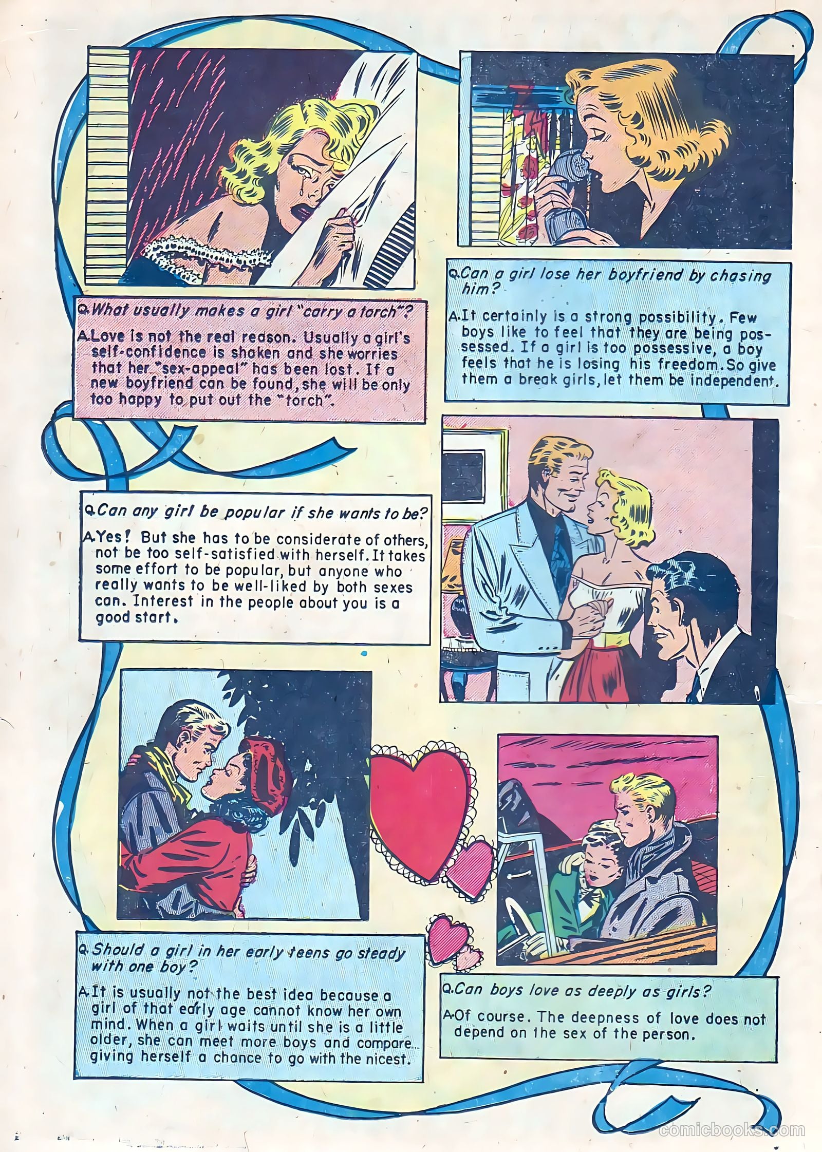 Romantic Love #8 (1958) — page 19 of 37