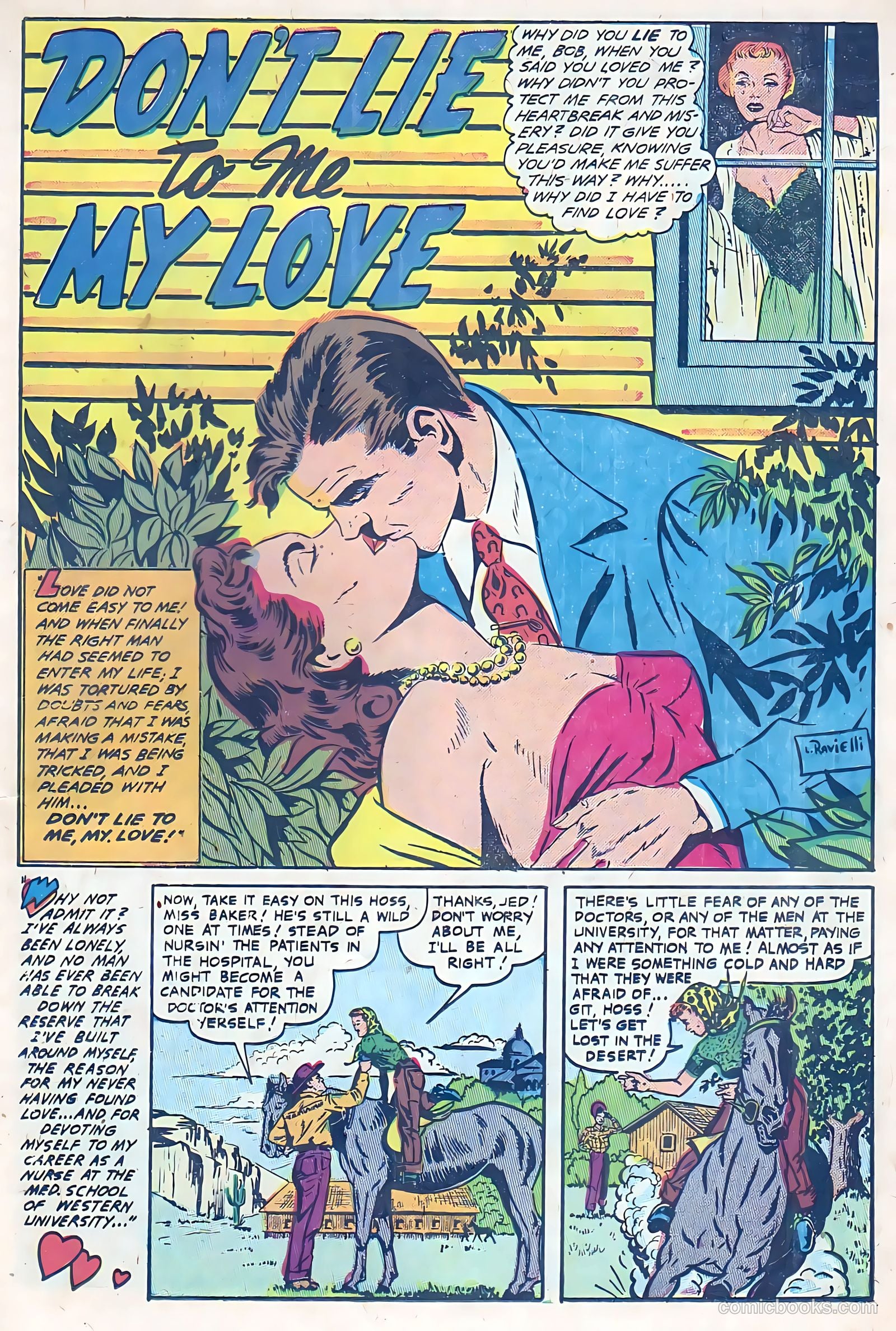Romantic Love #8 (1958) — page 20 of 37