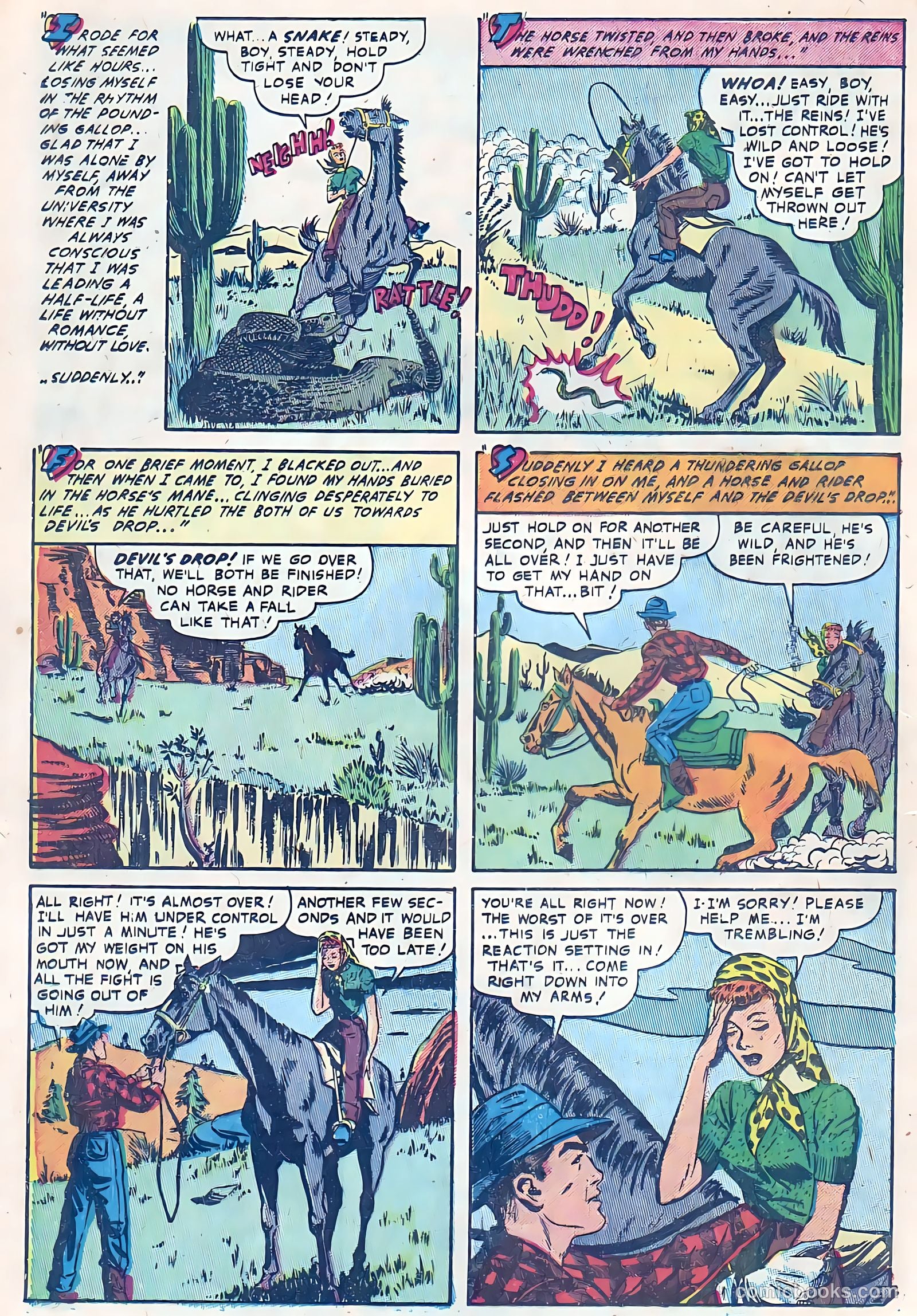 Romantic Love #8 (1958) — page 21 of 37