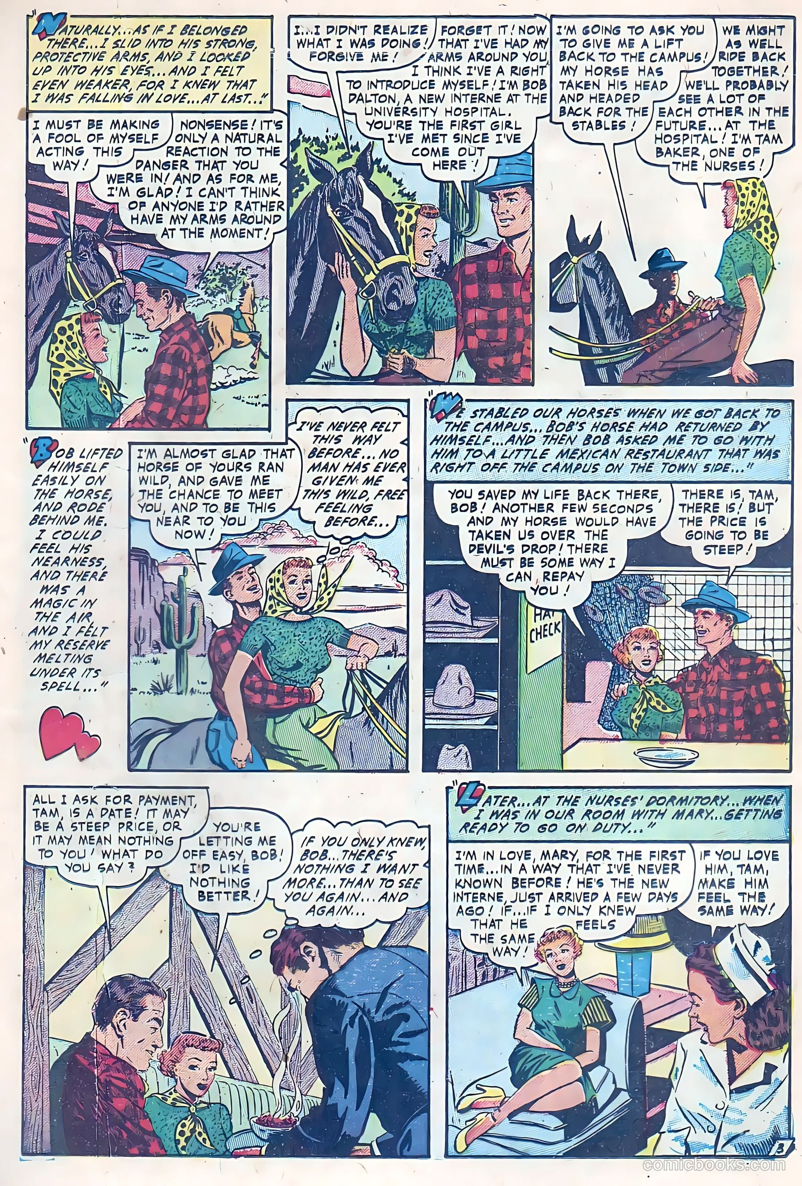Romantic Love #8 (1958) — page 22 of 37