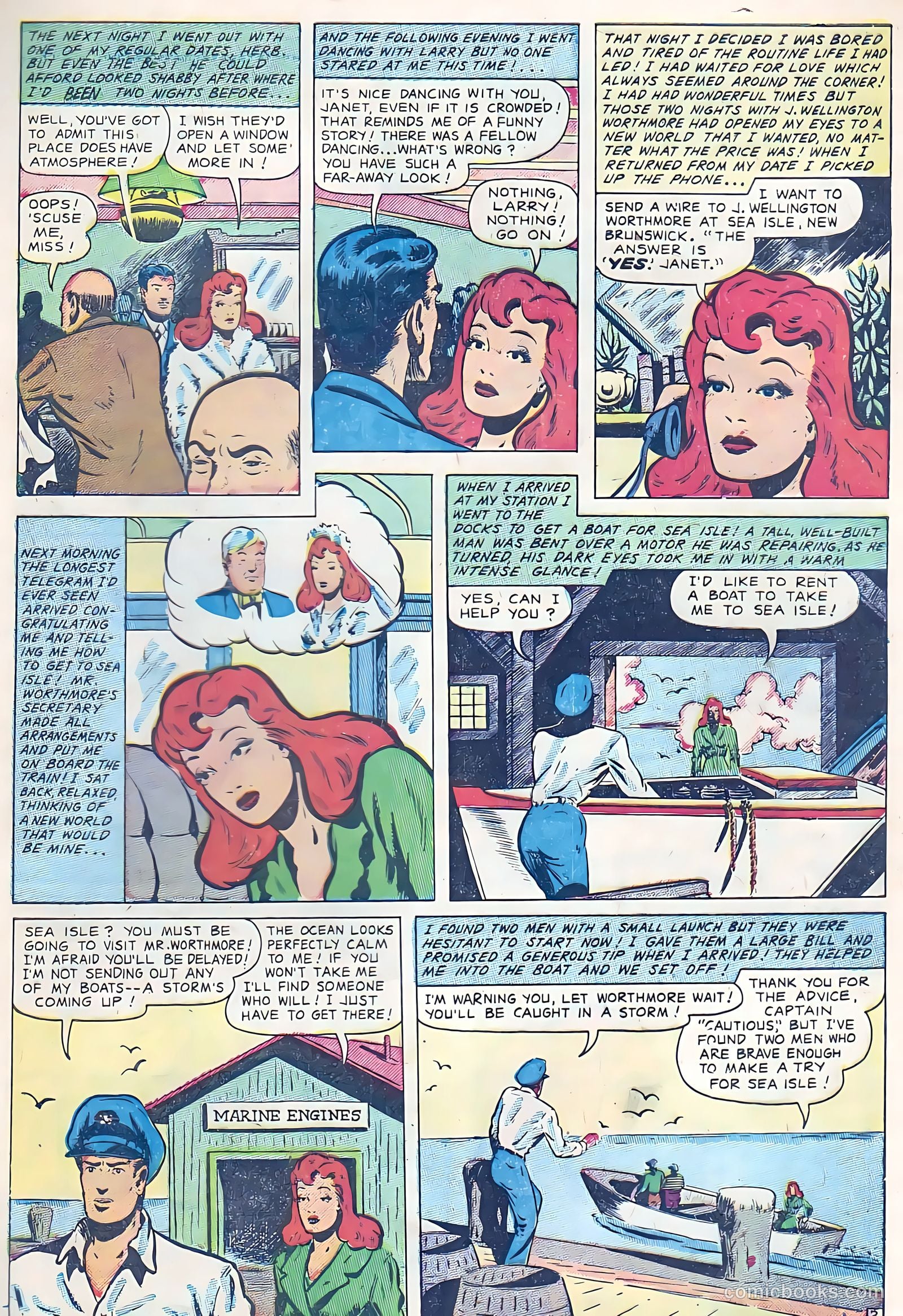 Romantic Love #8 (1958) — page 30 of 37