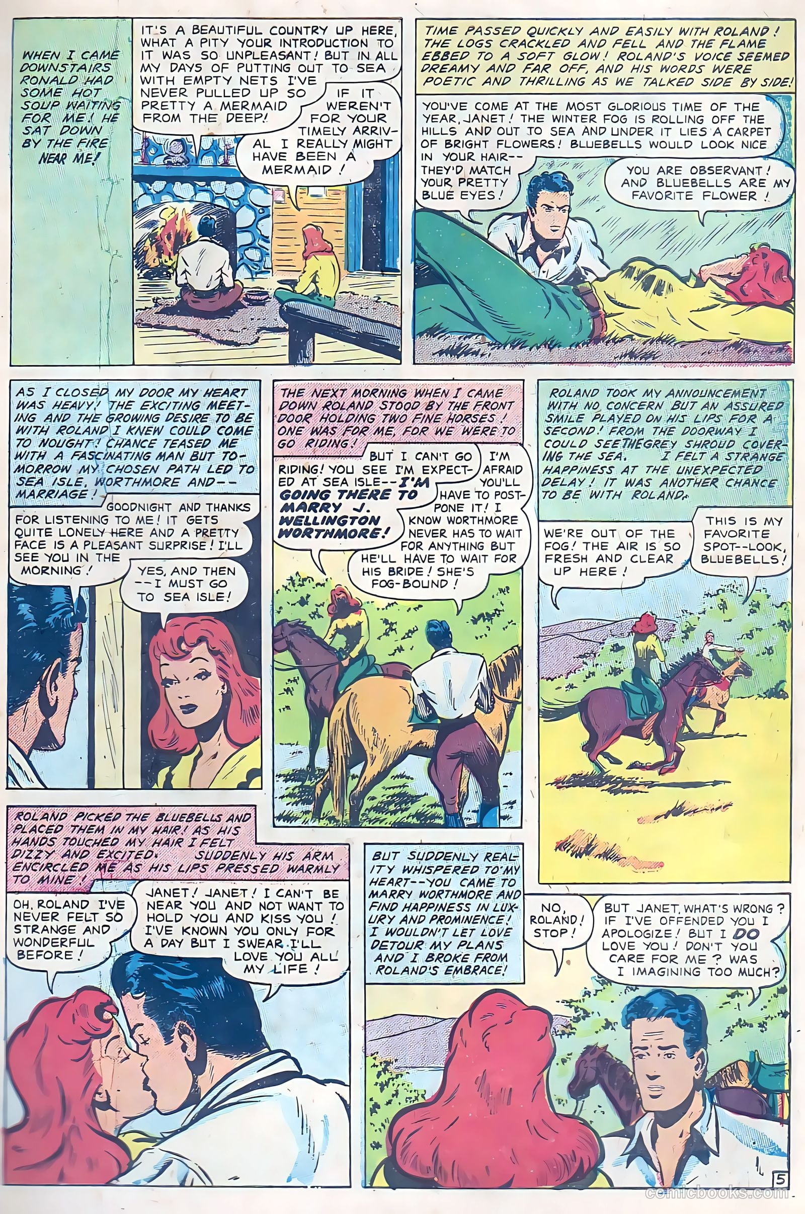 Romantic Love #8 (1958) — page 32 of 37