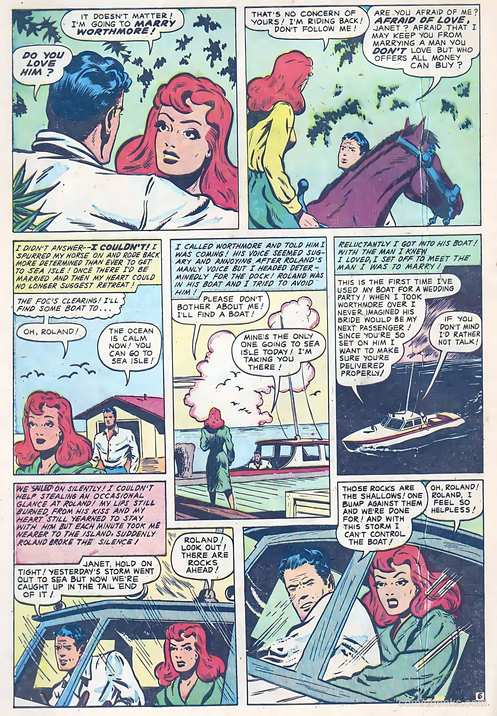 Romantic Love #8 (1958) — page 33 of 37