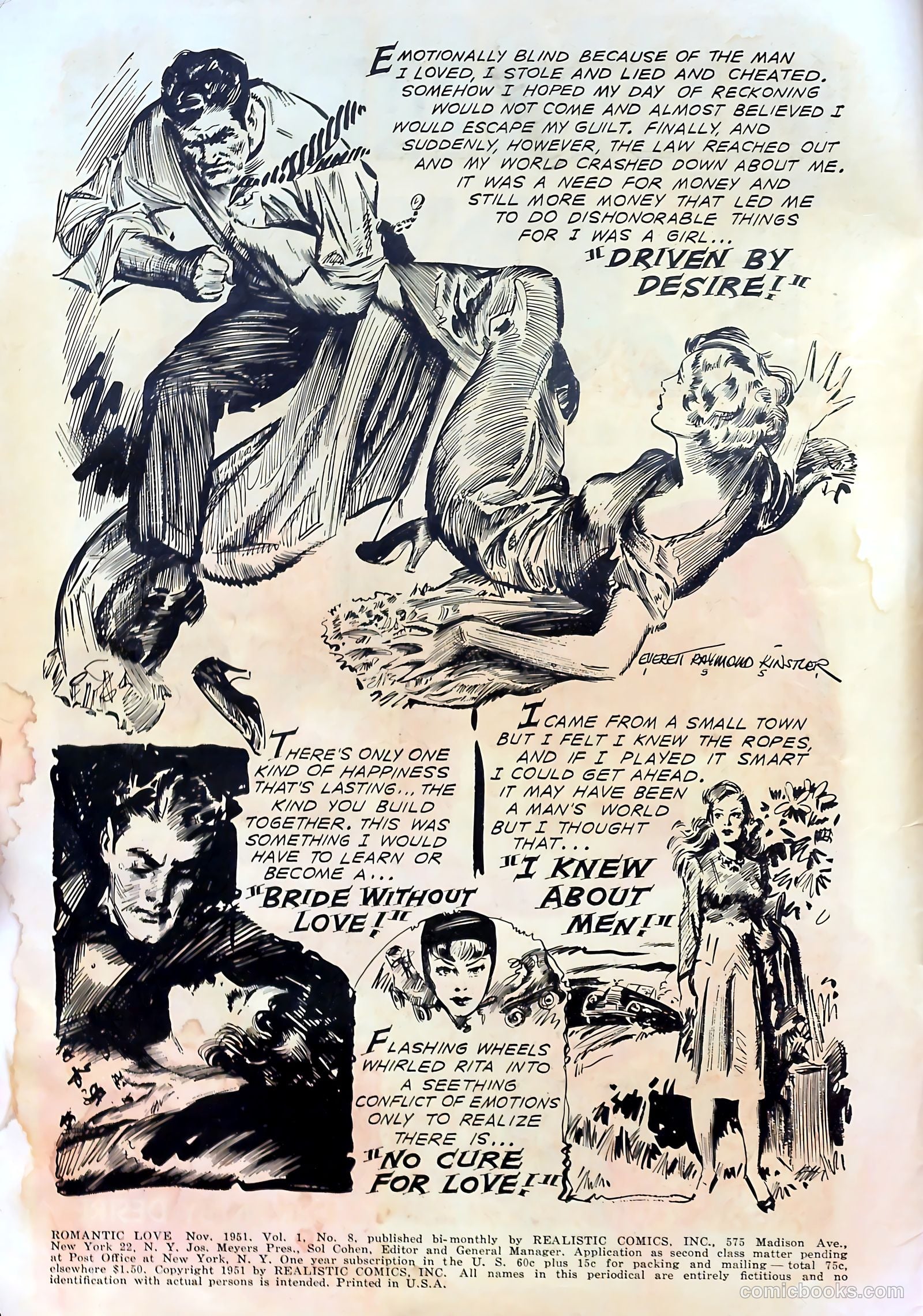 Romantic Love #8 (1951) — page 2 of 36