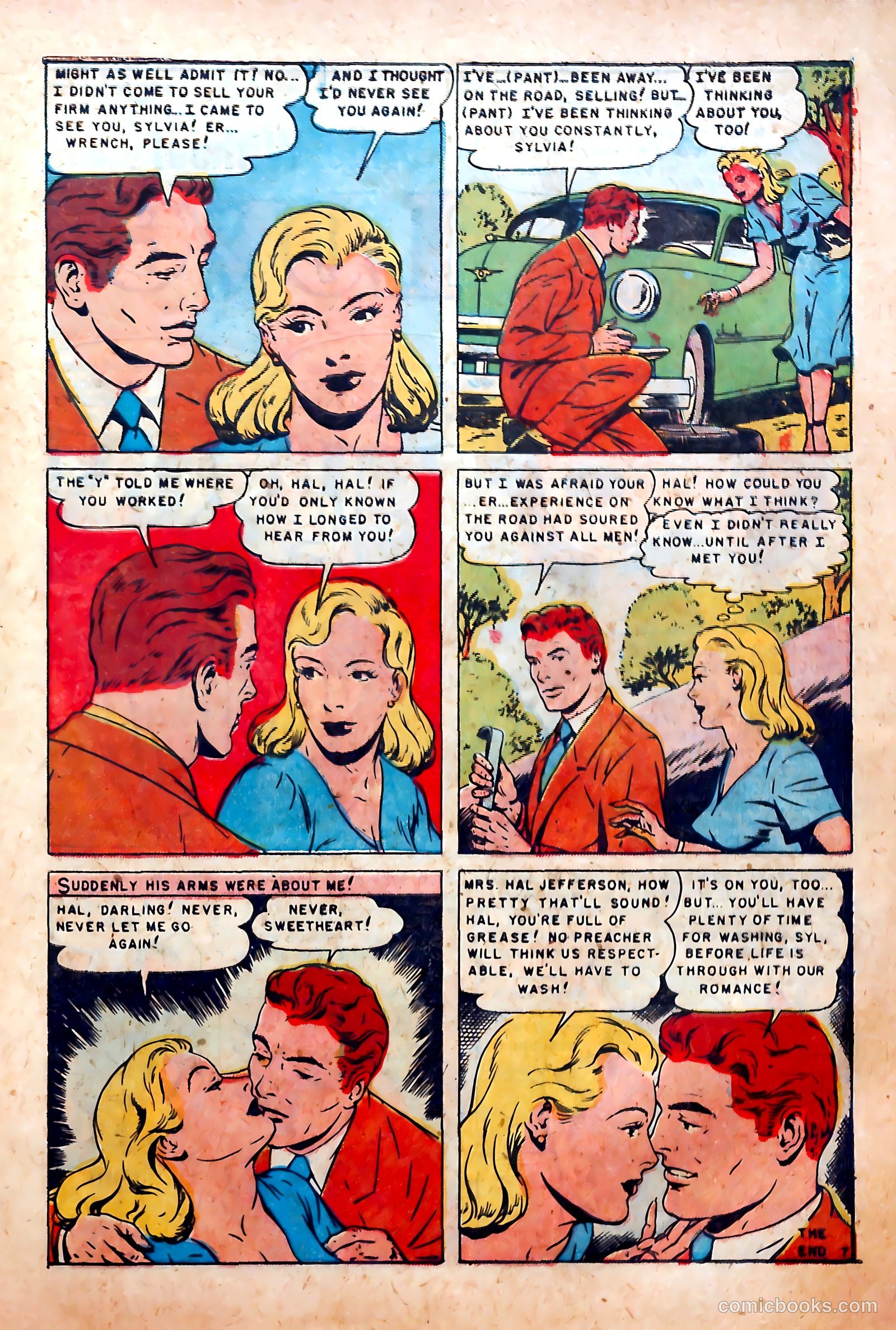 Romantic Love #8 (1951) — page 9 of 36