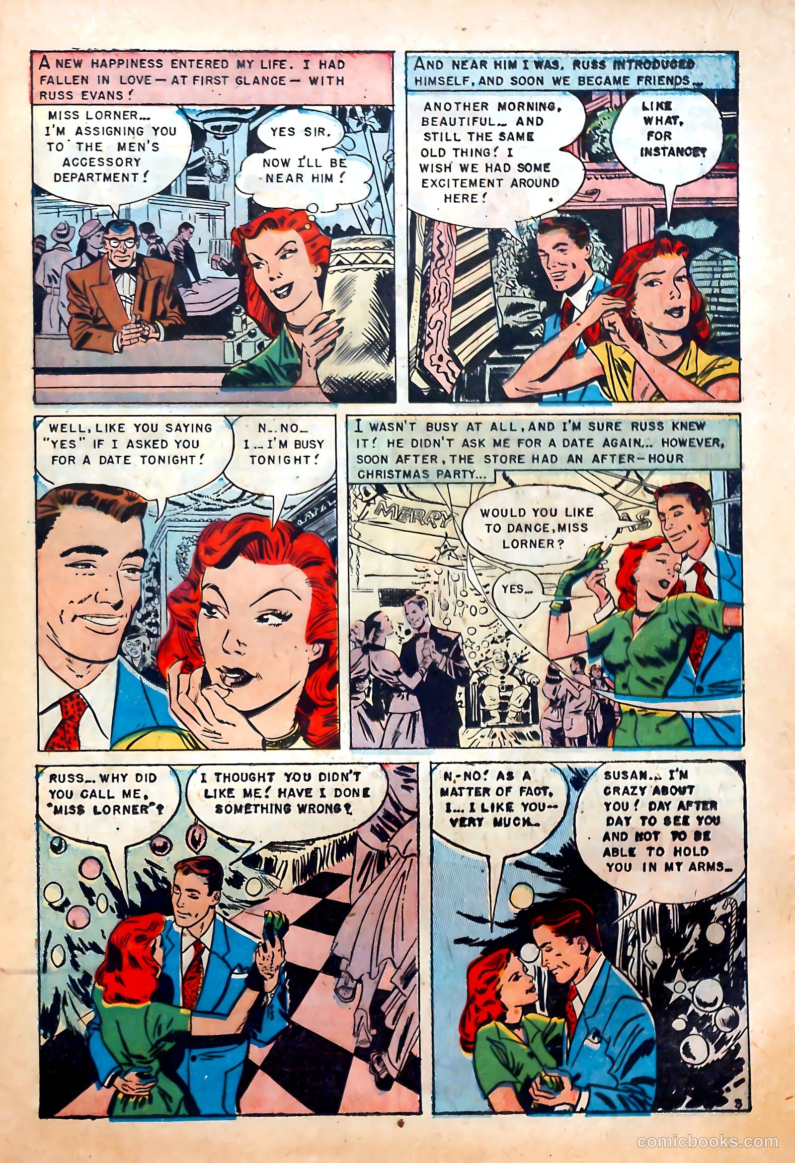 Romantic Love #8 (1951) — page 19 of 36