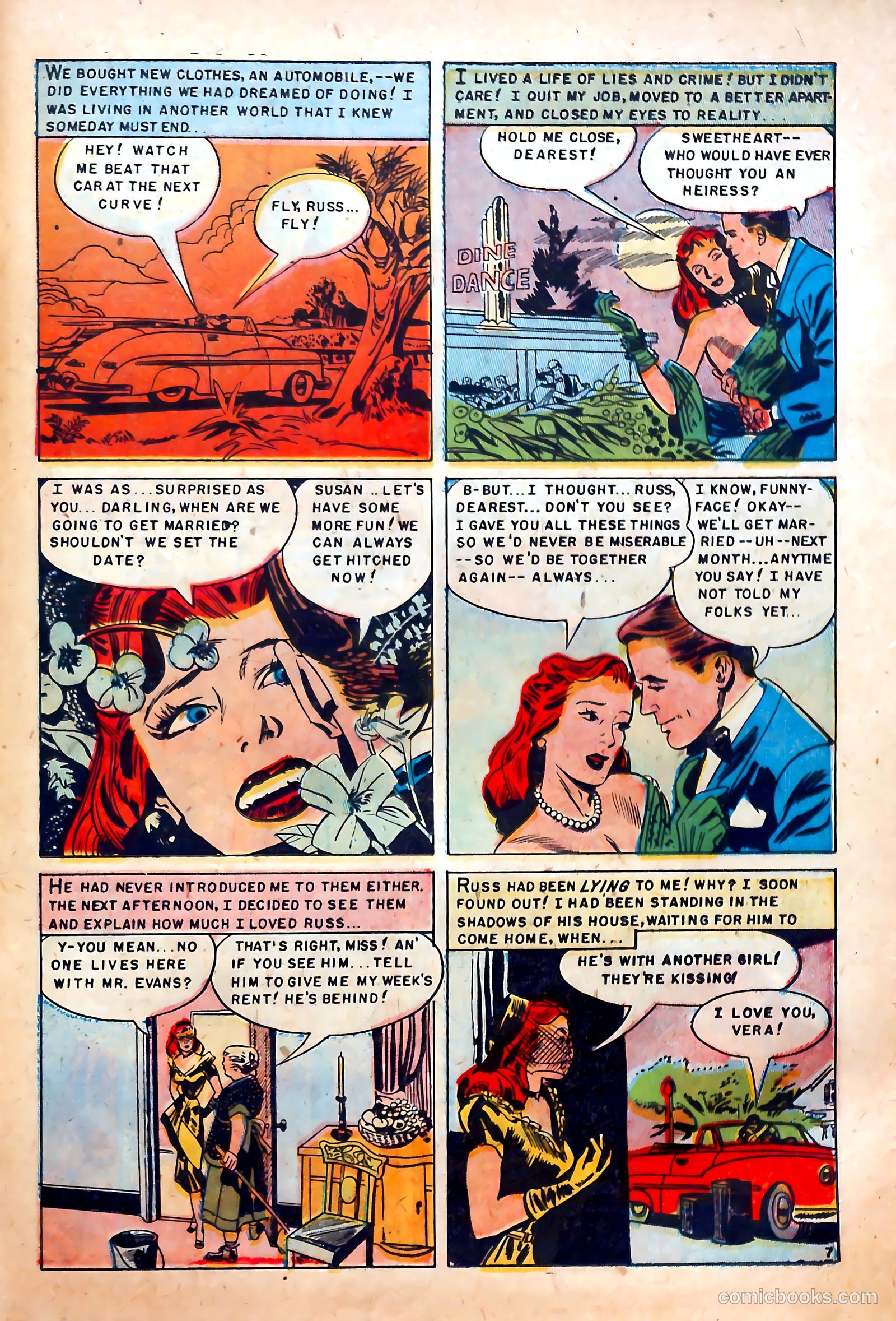 Romantic Love #8 (1951) — page 23 of 36