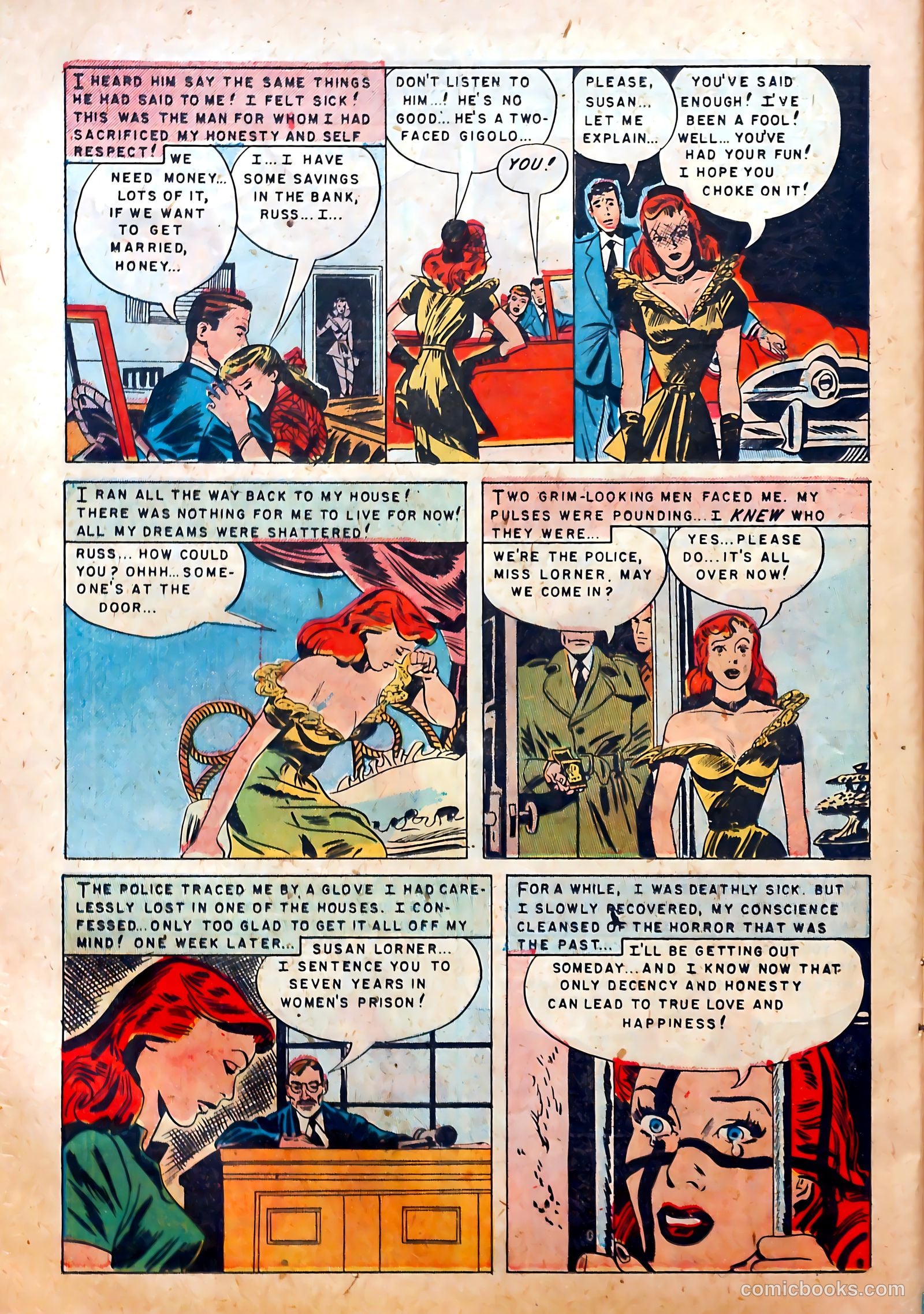 Romantic Love #8 (1951) — page 24 of 36
