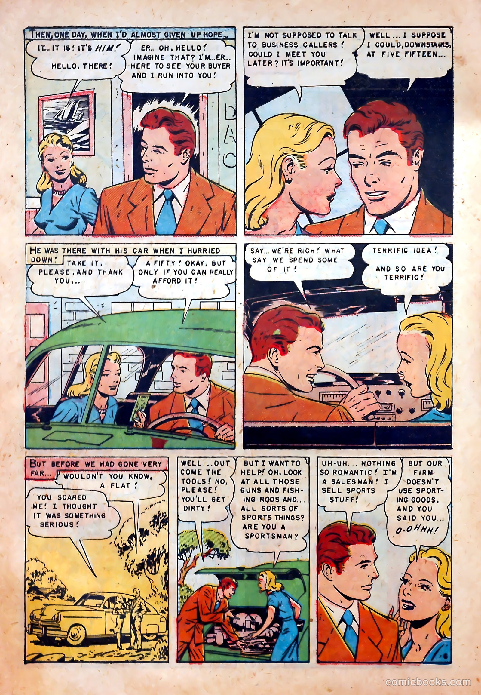 Romantic Love #8 (1951) — page 8 of 36
