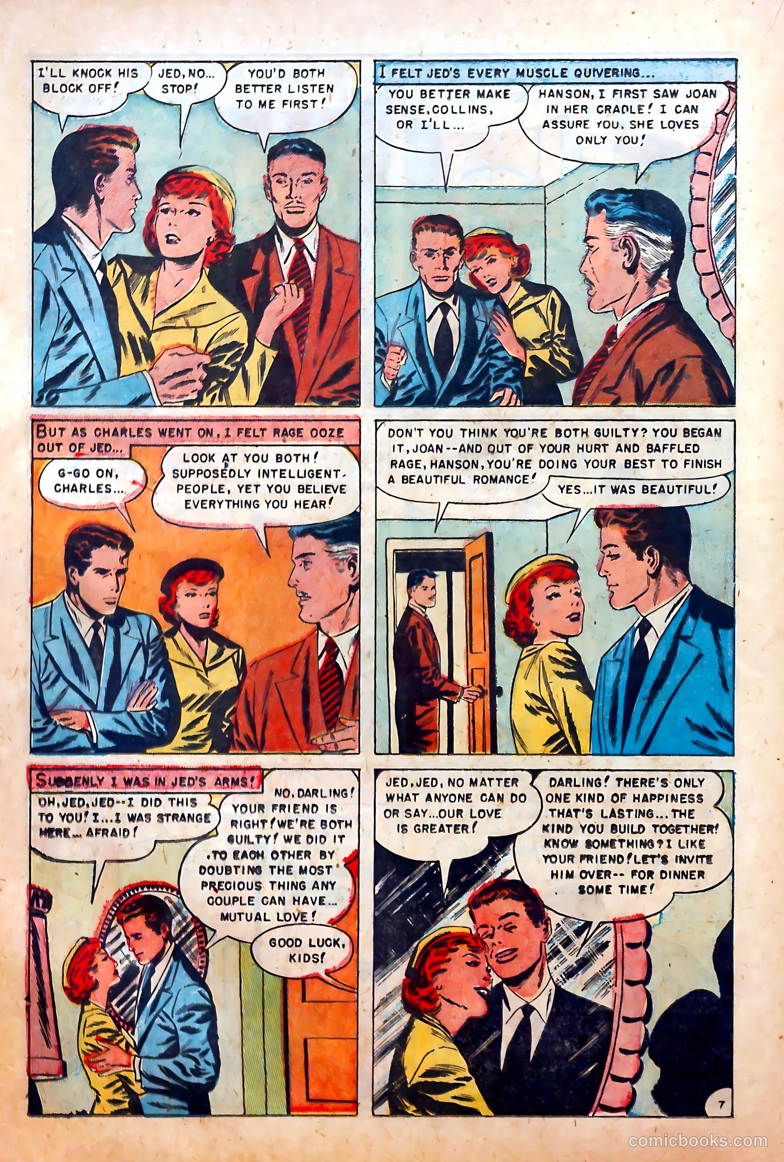 Romantic Love #8 (1951) — page 16 of 36
