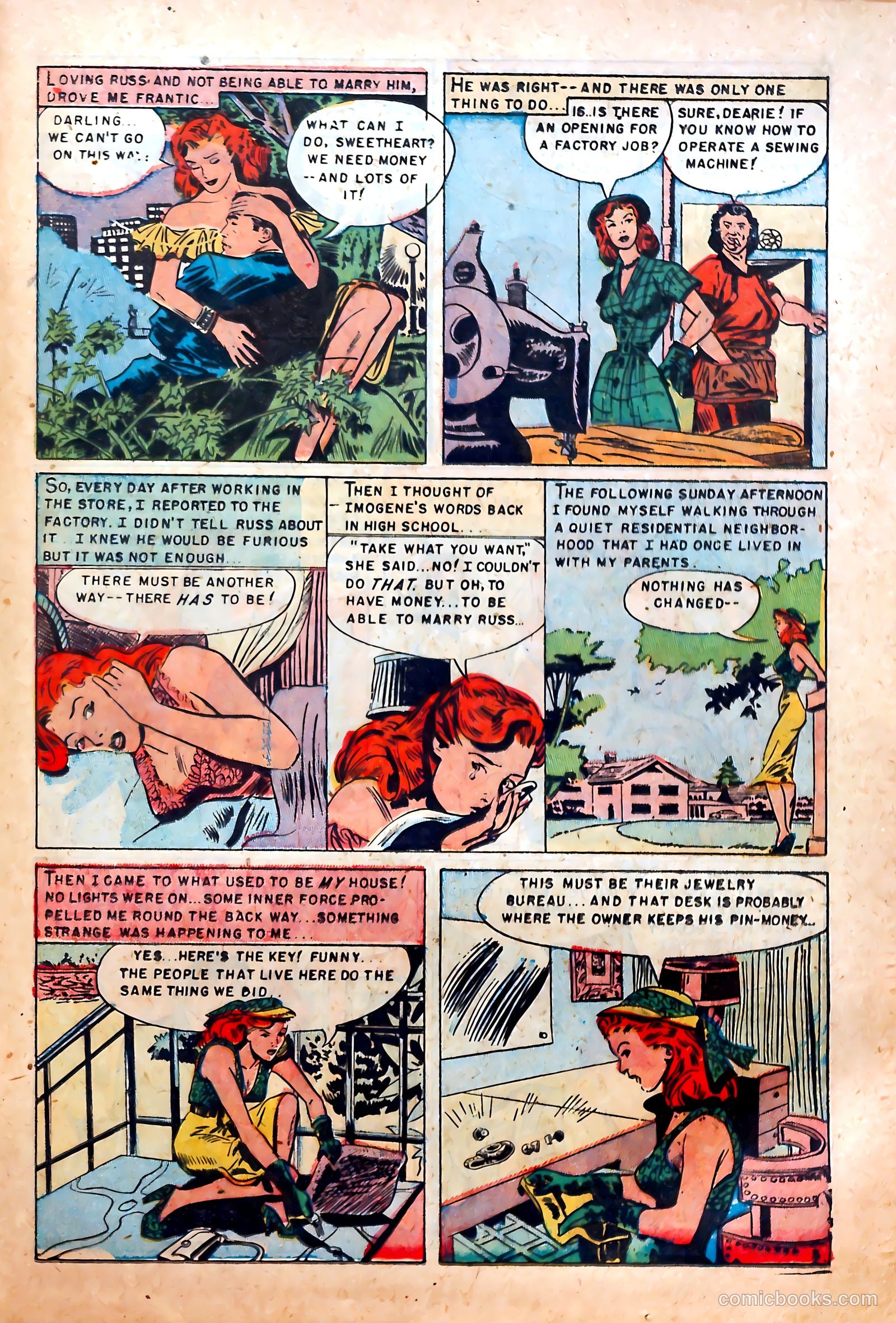 Romantic Love #8 (1951) — page 21 of 36