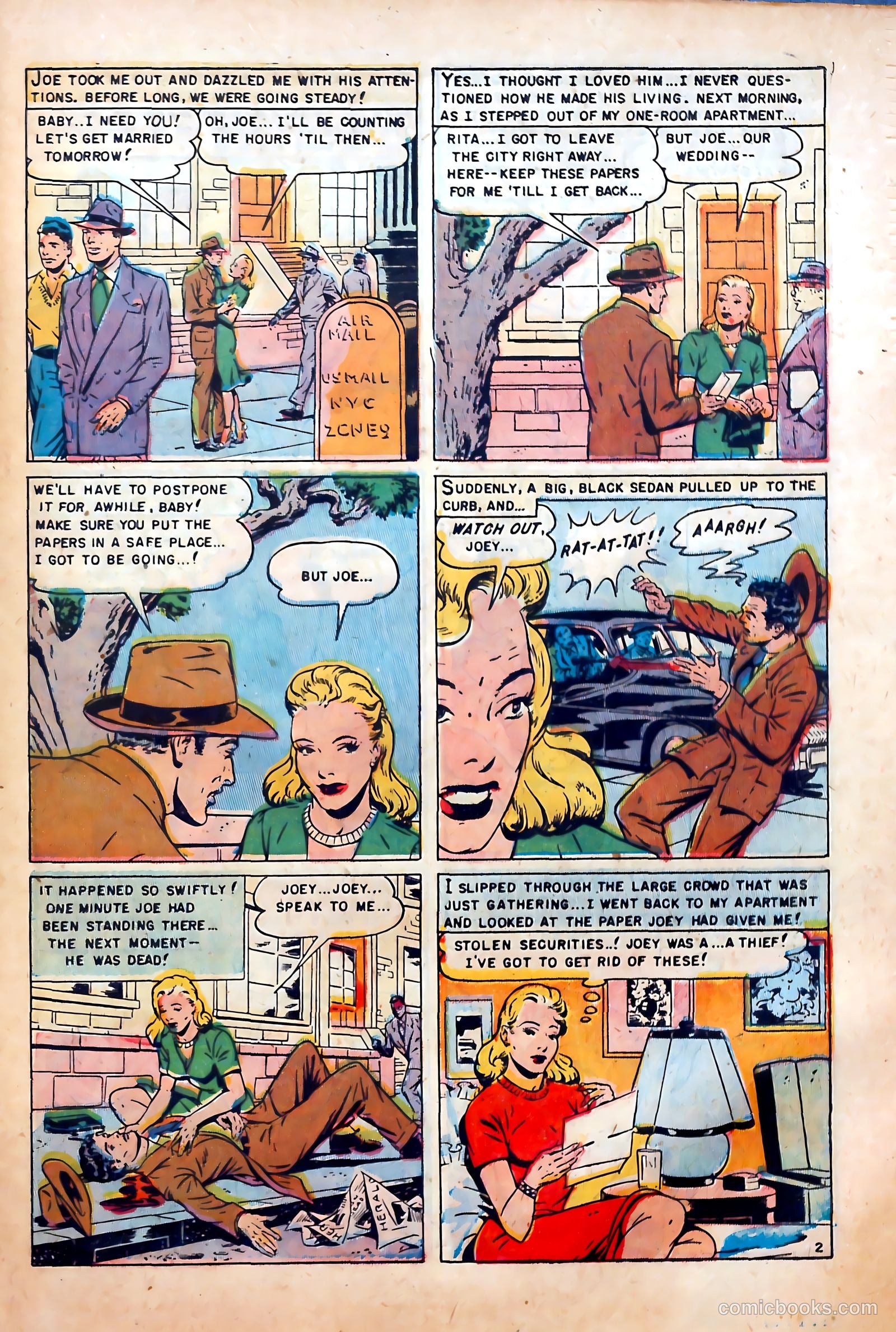Romantic Love #8 (1951) — page 27 of 36