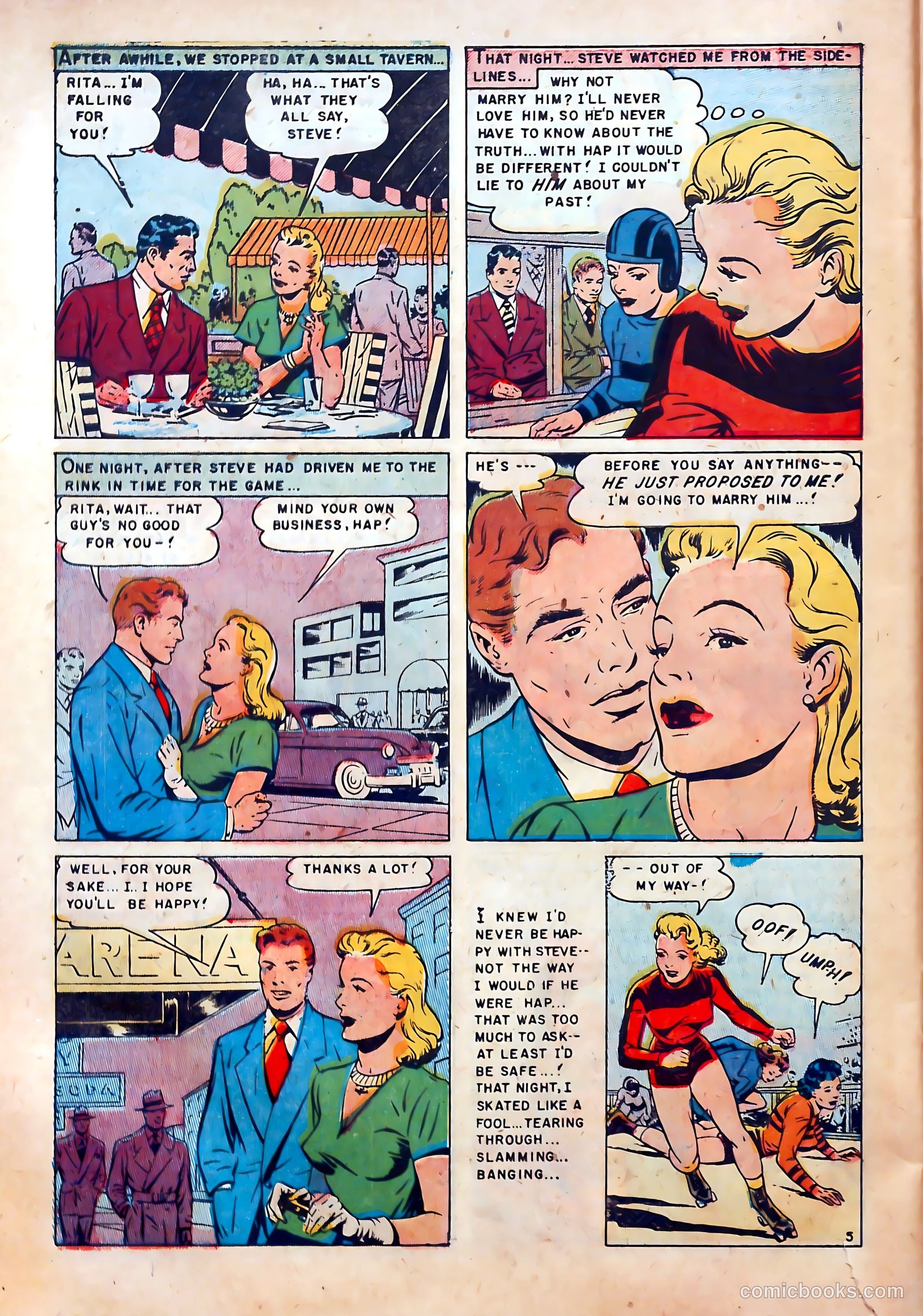 Romantic Love #8 (1951) — page 30 of 36