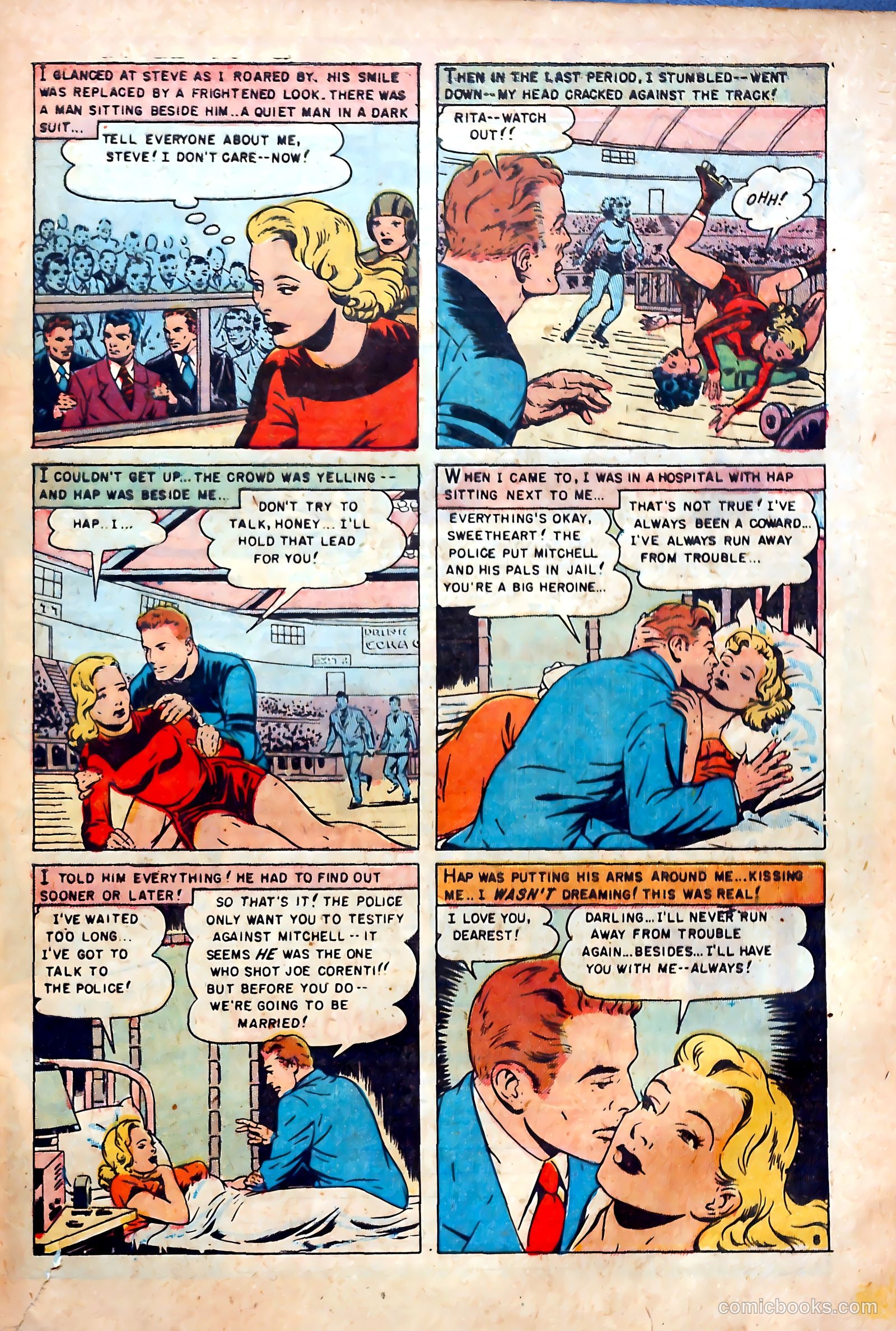 Romantic Love #8 (1951) — page 33 of 36