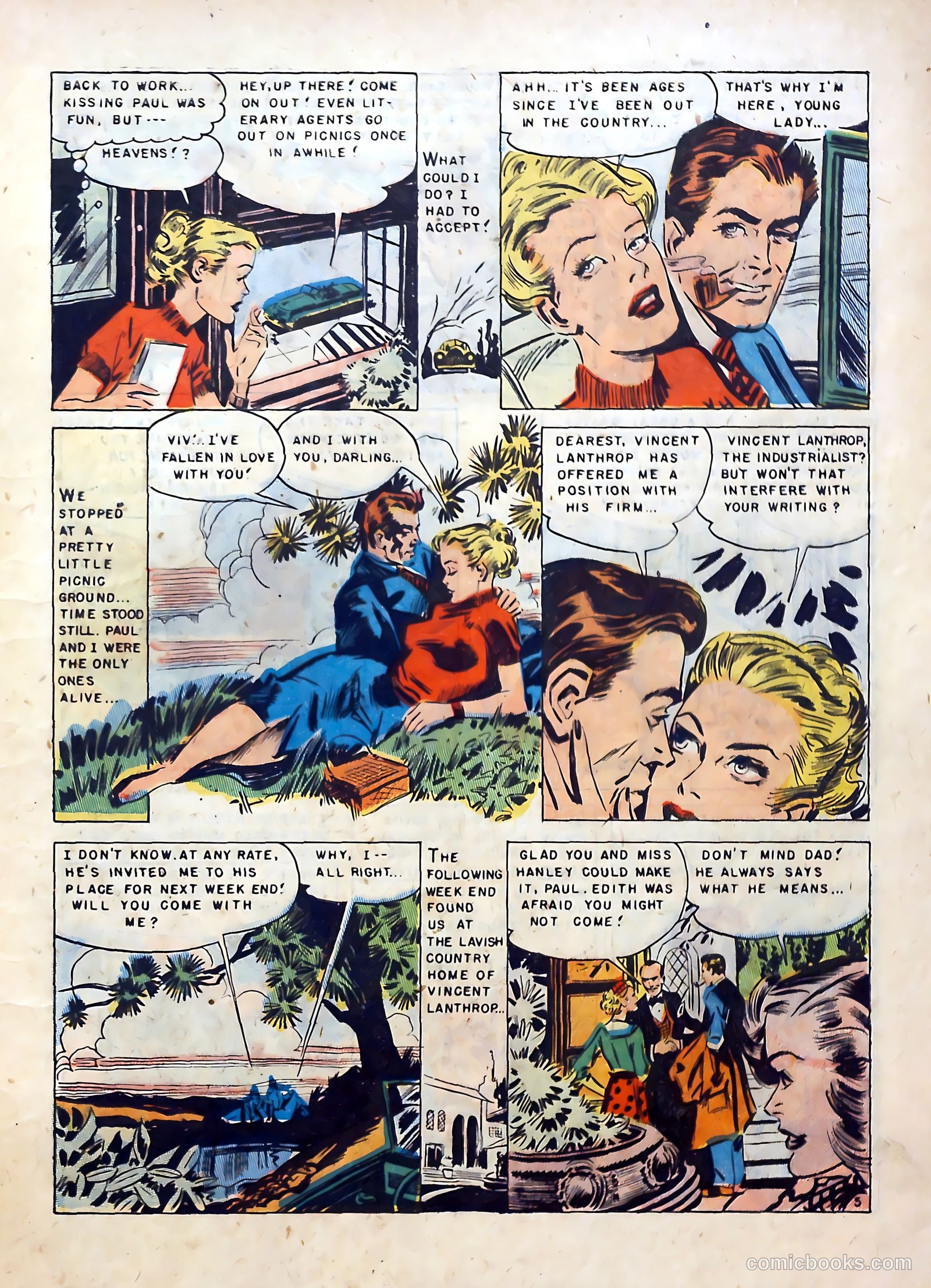 Romantic Love #9 (1952) — page 7 of 36