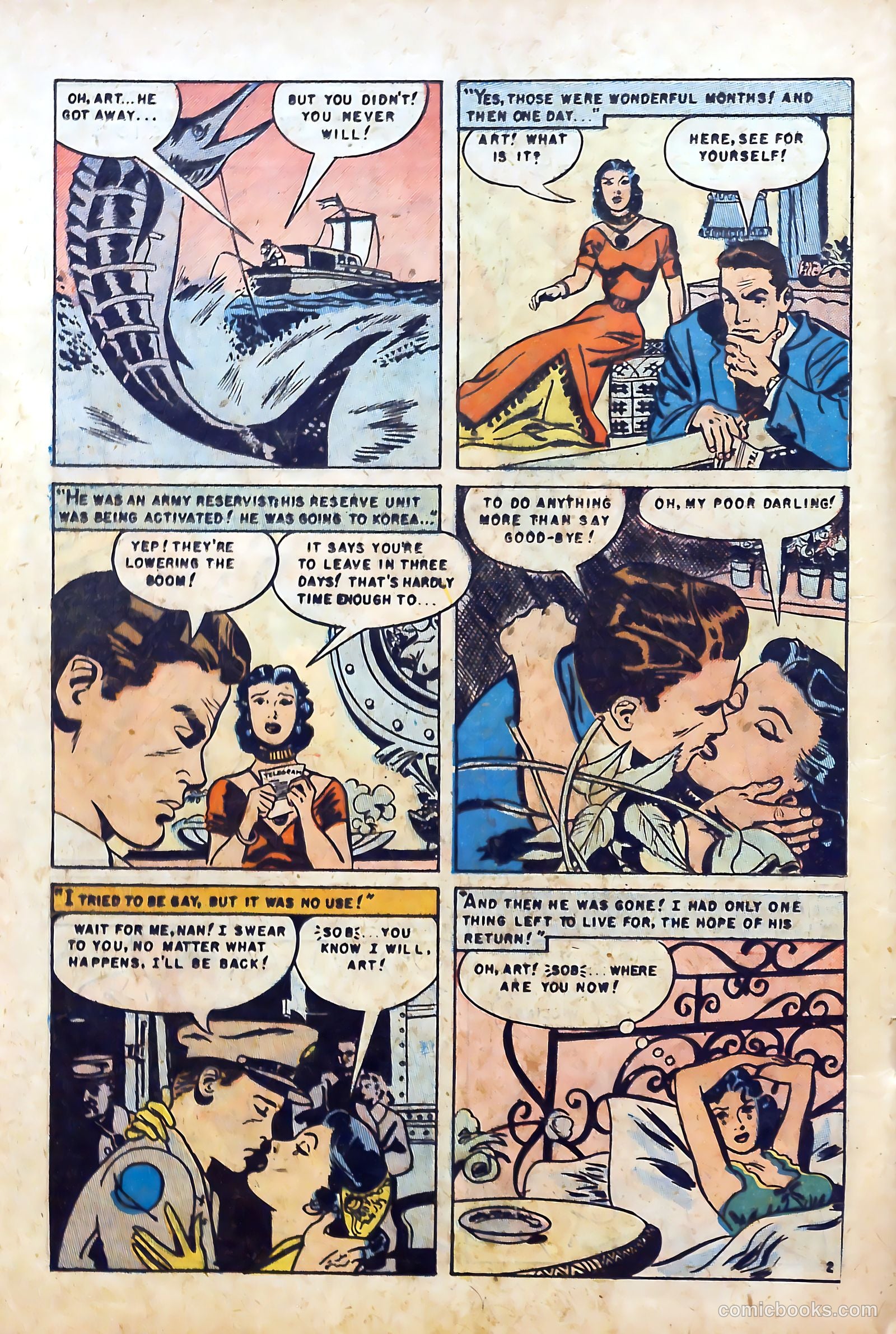 Romantic Love #9 (1952) — page 20 of 36