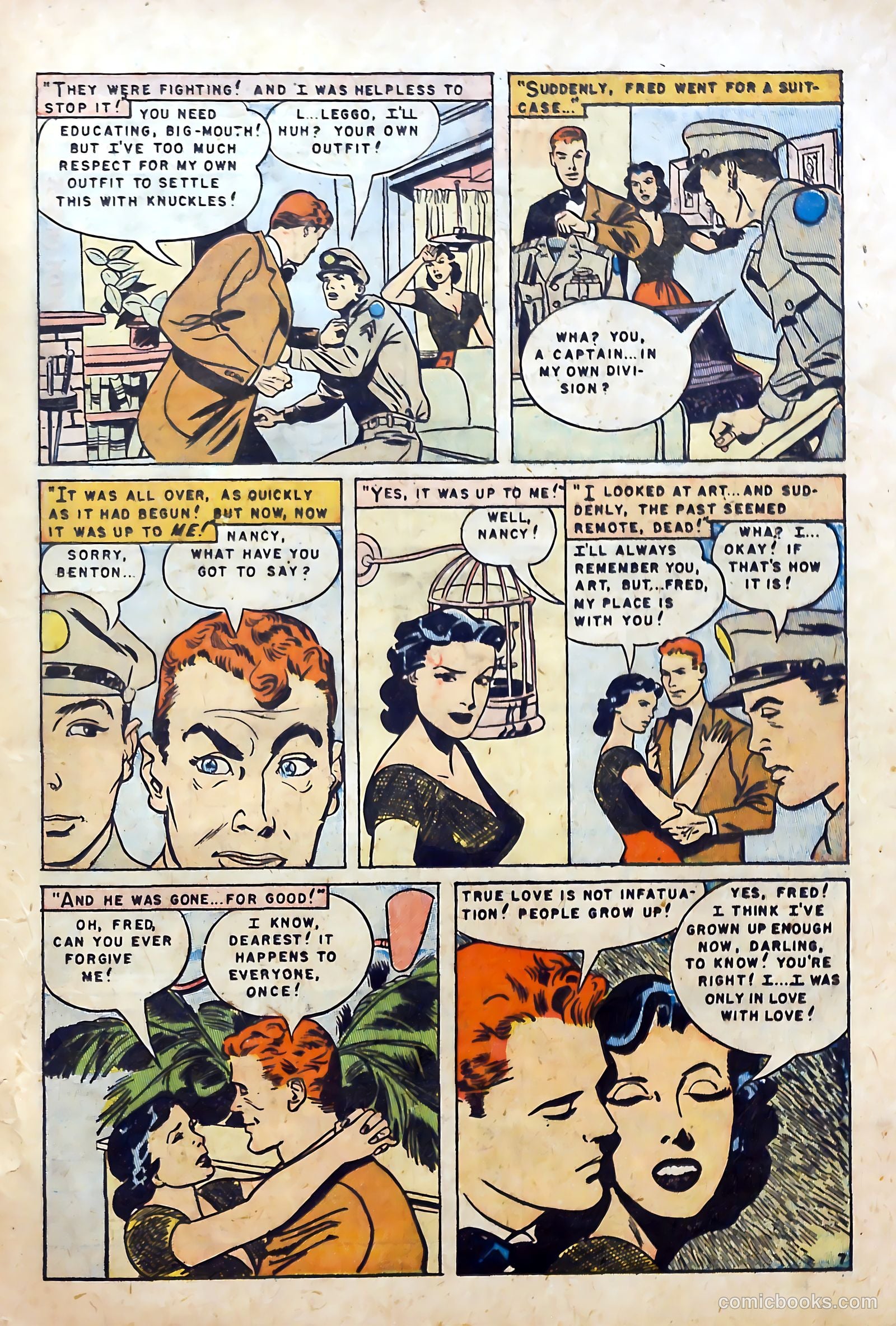 Romantic Love #9 (1952) — page 25 of 36
