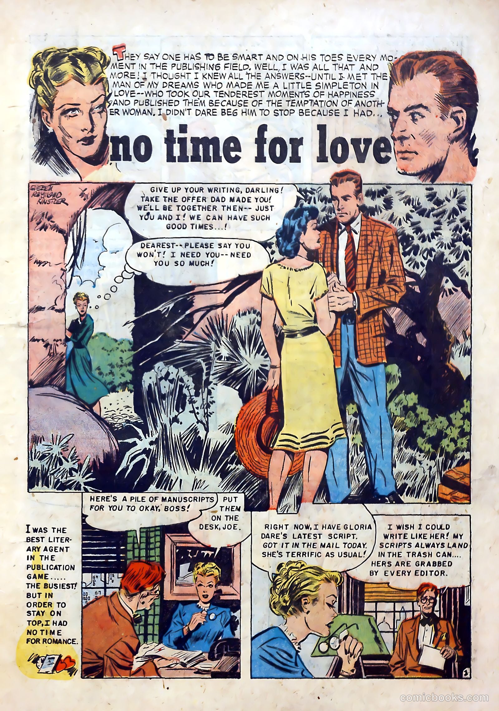 Romantic Love #9 (1952) — page 3 of 36