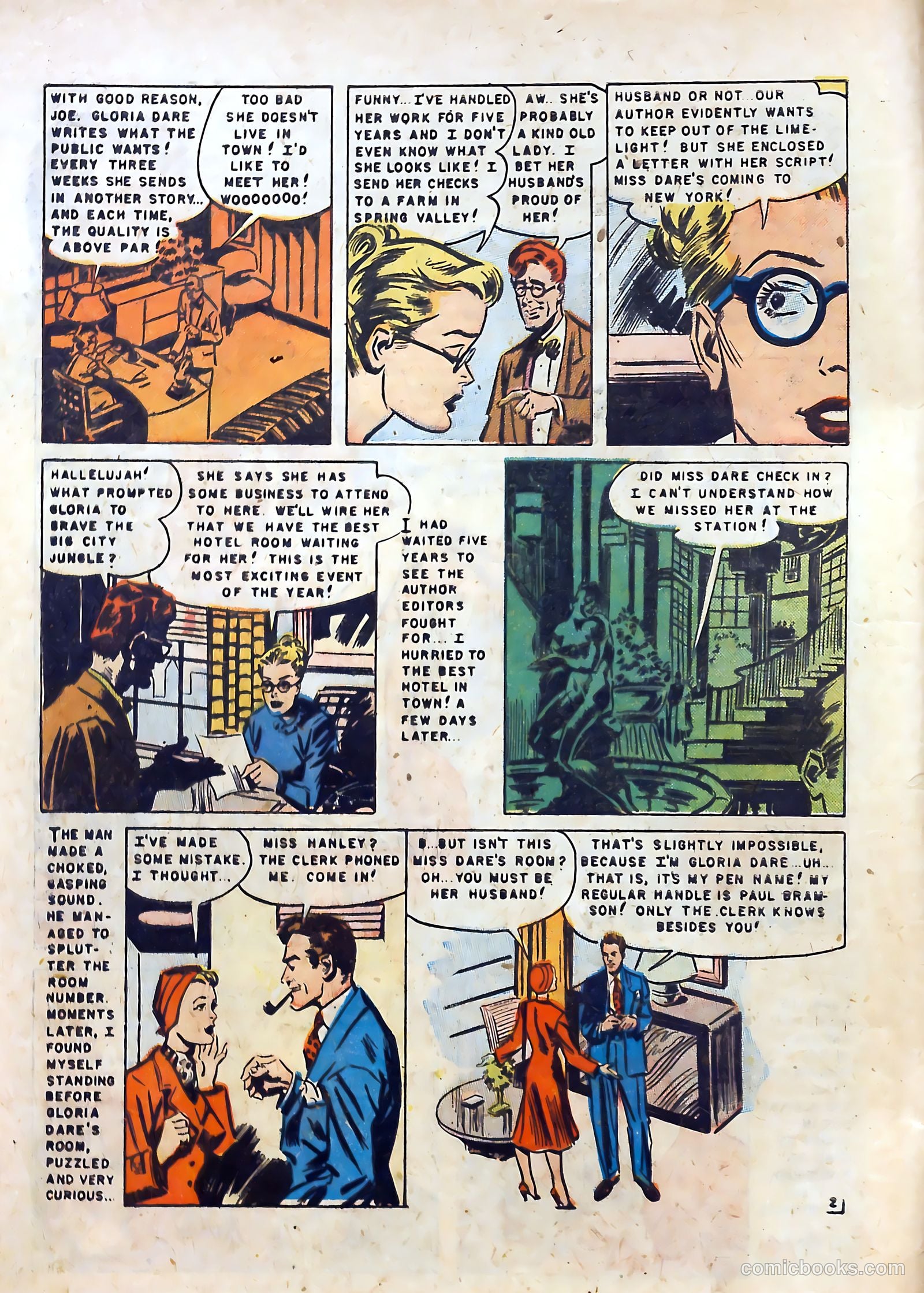Romantic Love #9 (1952) — page 4 of 36