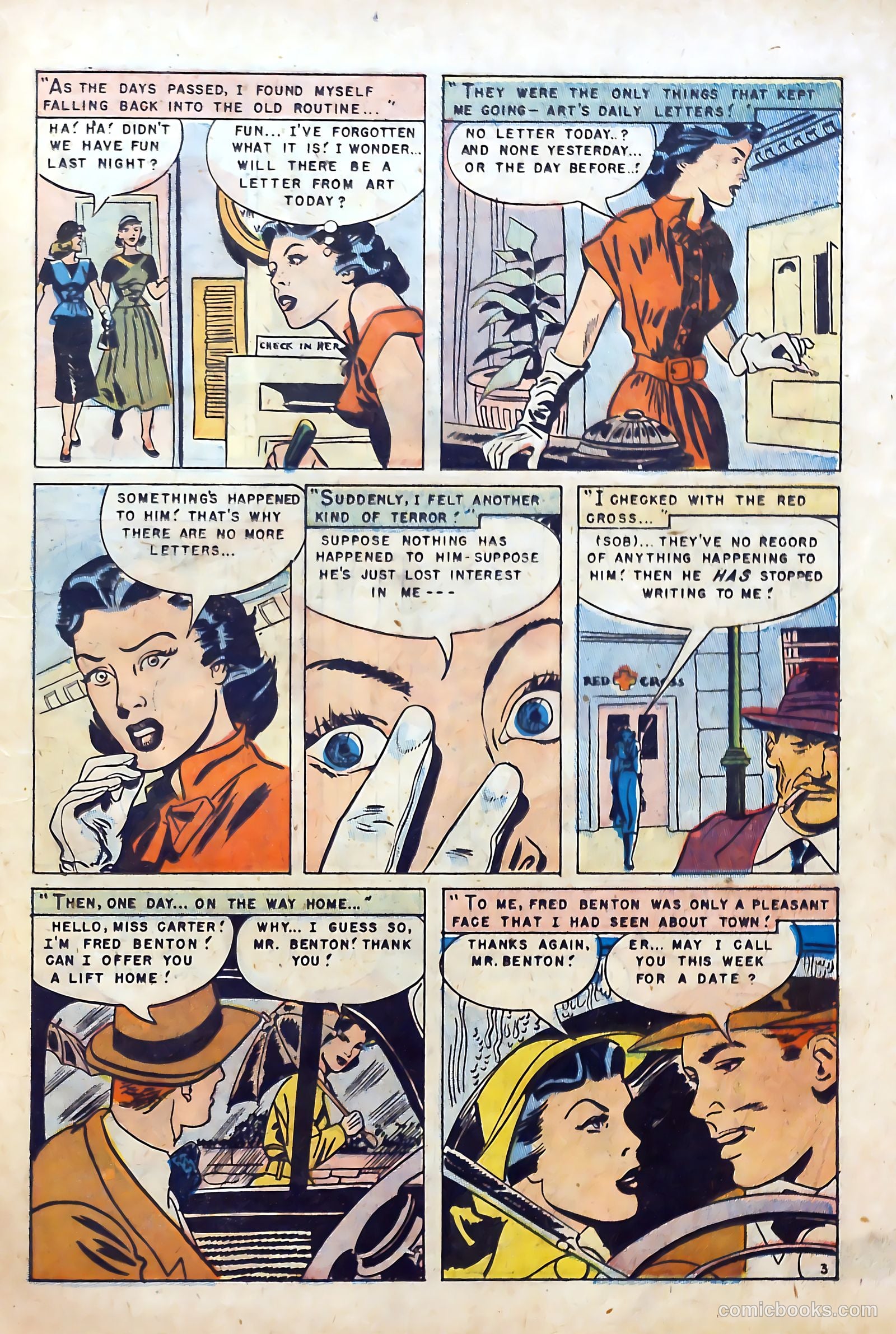 Romantic Love #9 (1952) — page 21 of 36