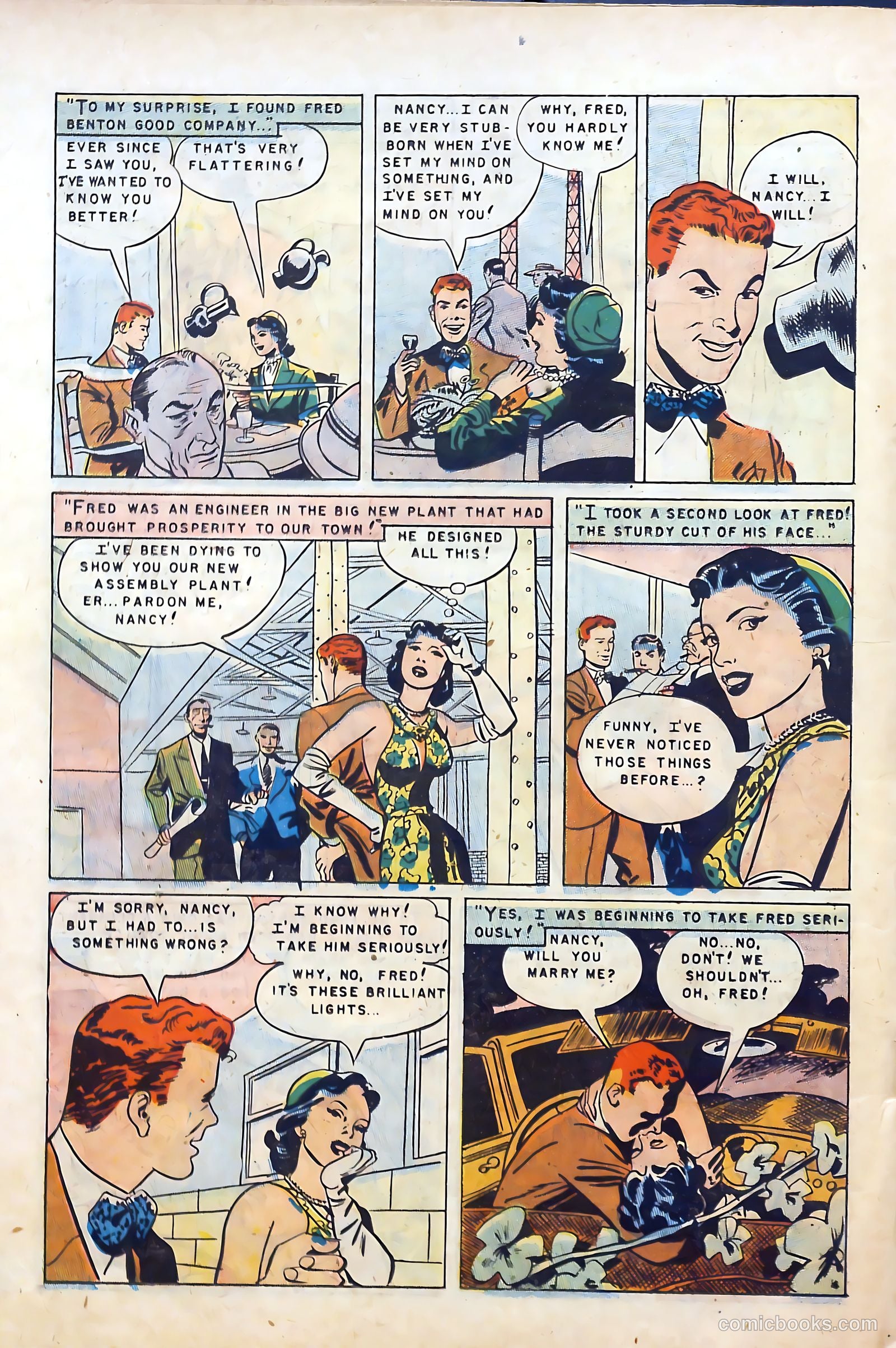 Romantic Love #9 (1952) — page 22 of 36
