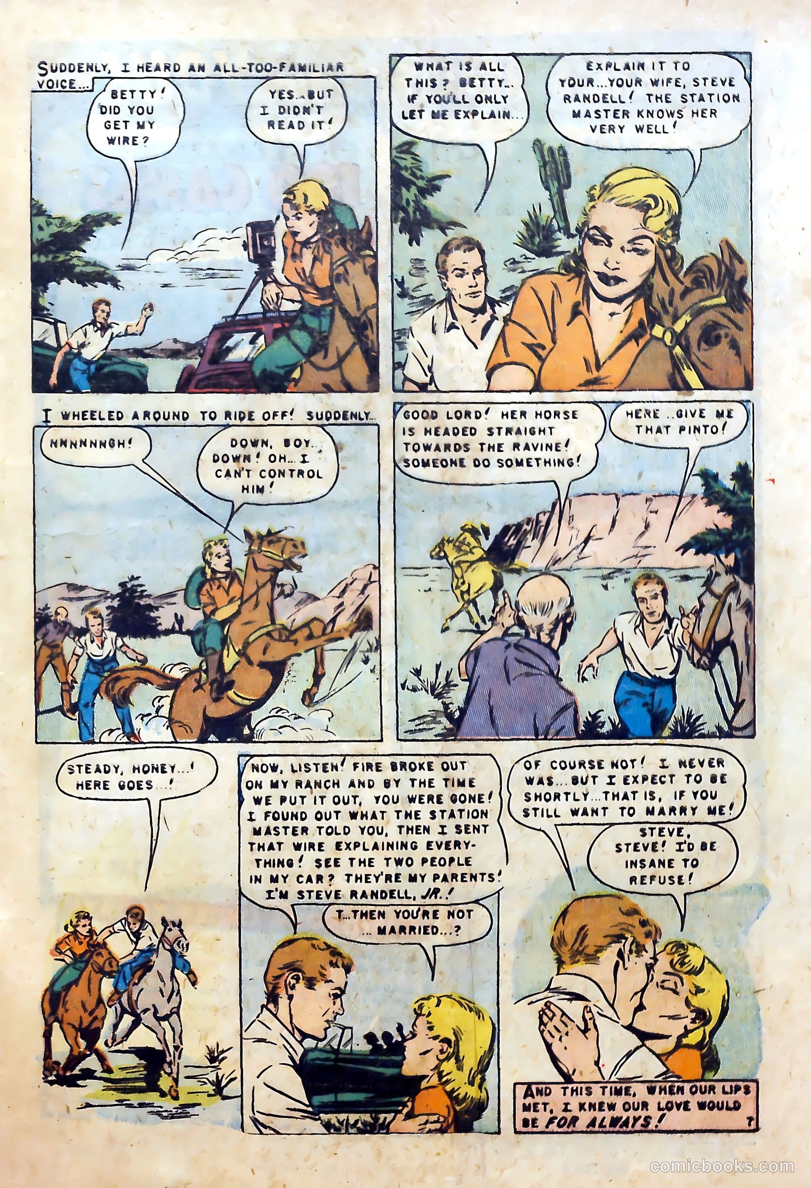 Romantic Love #9 (1952) — page 33 of 36