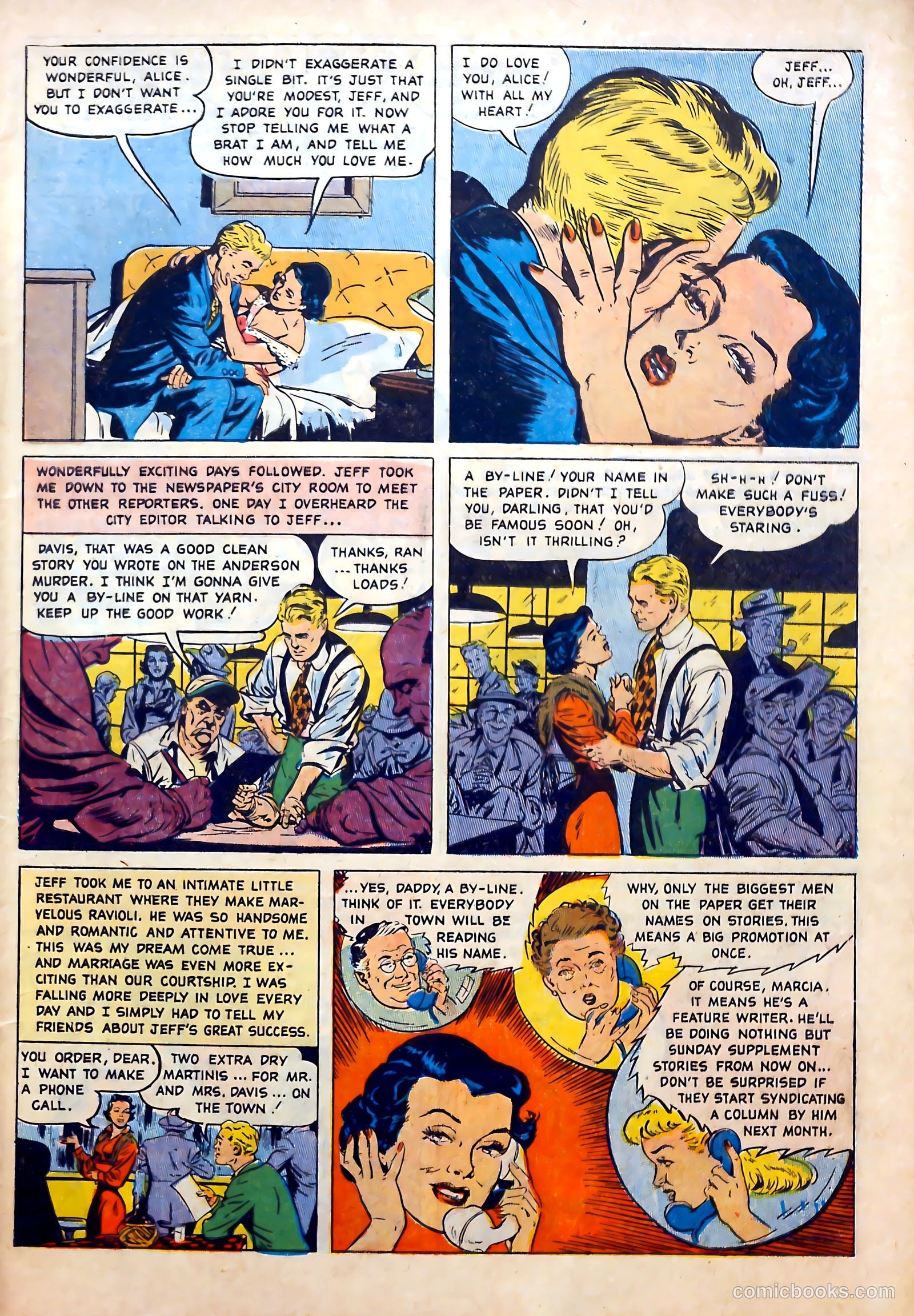 Romantic Marriage #1 (1950) — page 5 of 52